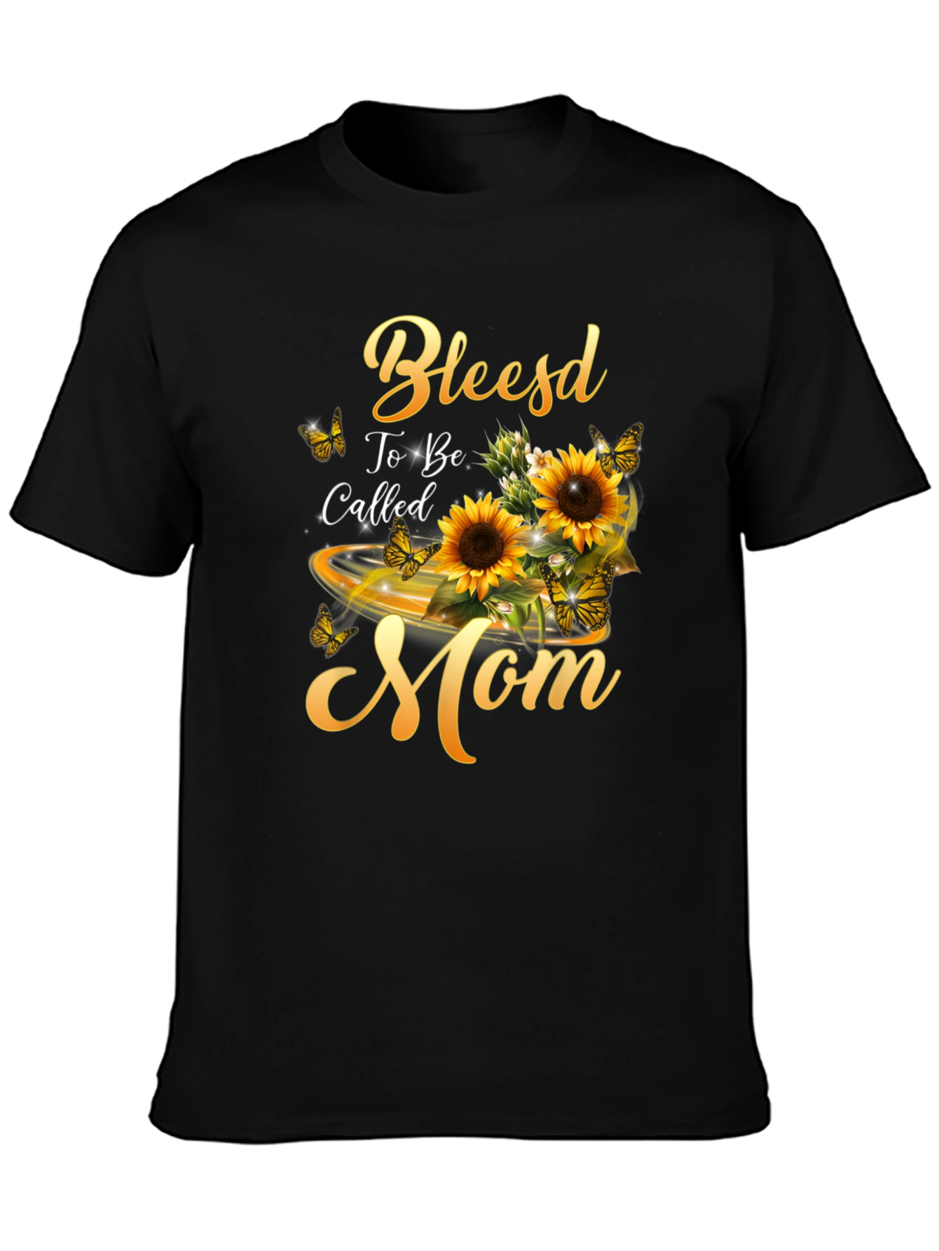 Blessed Mom Graphic T-Shirt
