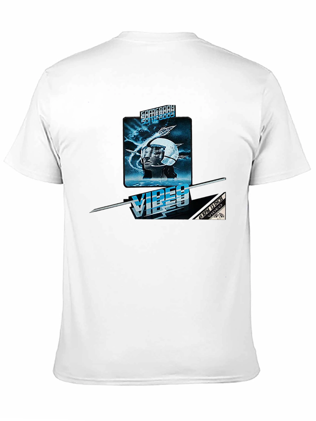 Vibes Video Black Graphic Tee