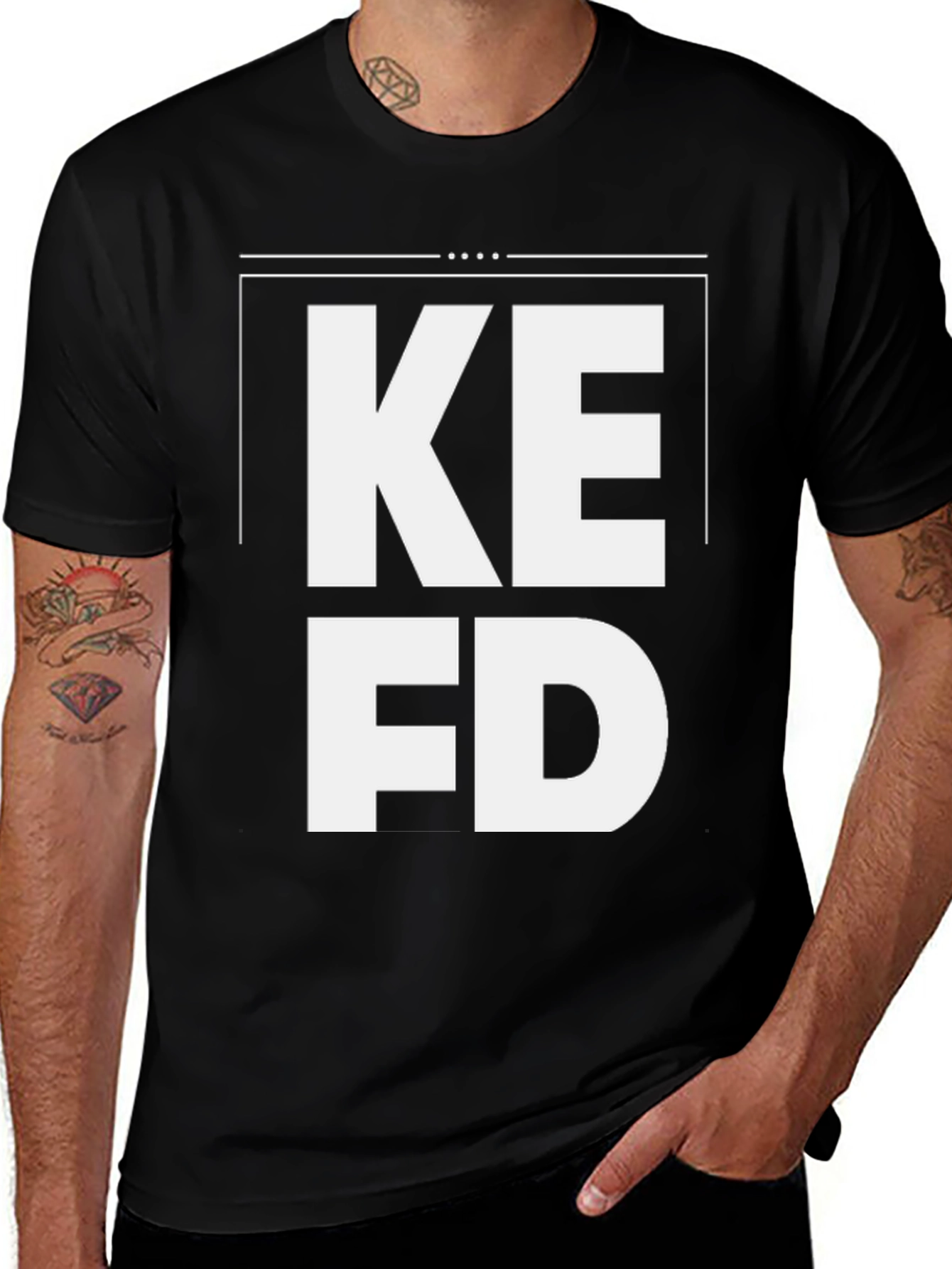 KEFD T-Shirt - Bold Graphic Tee