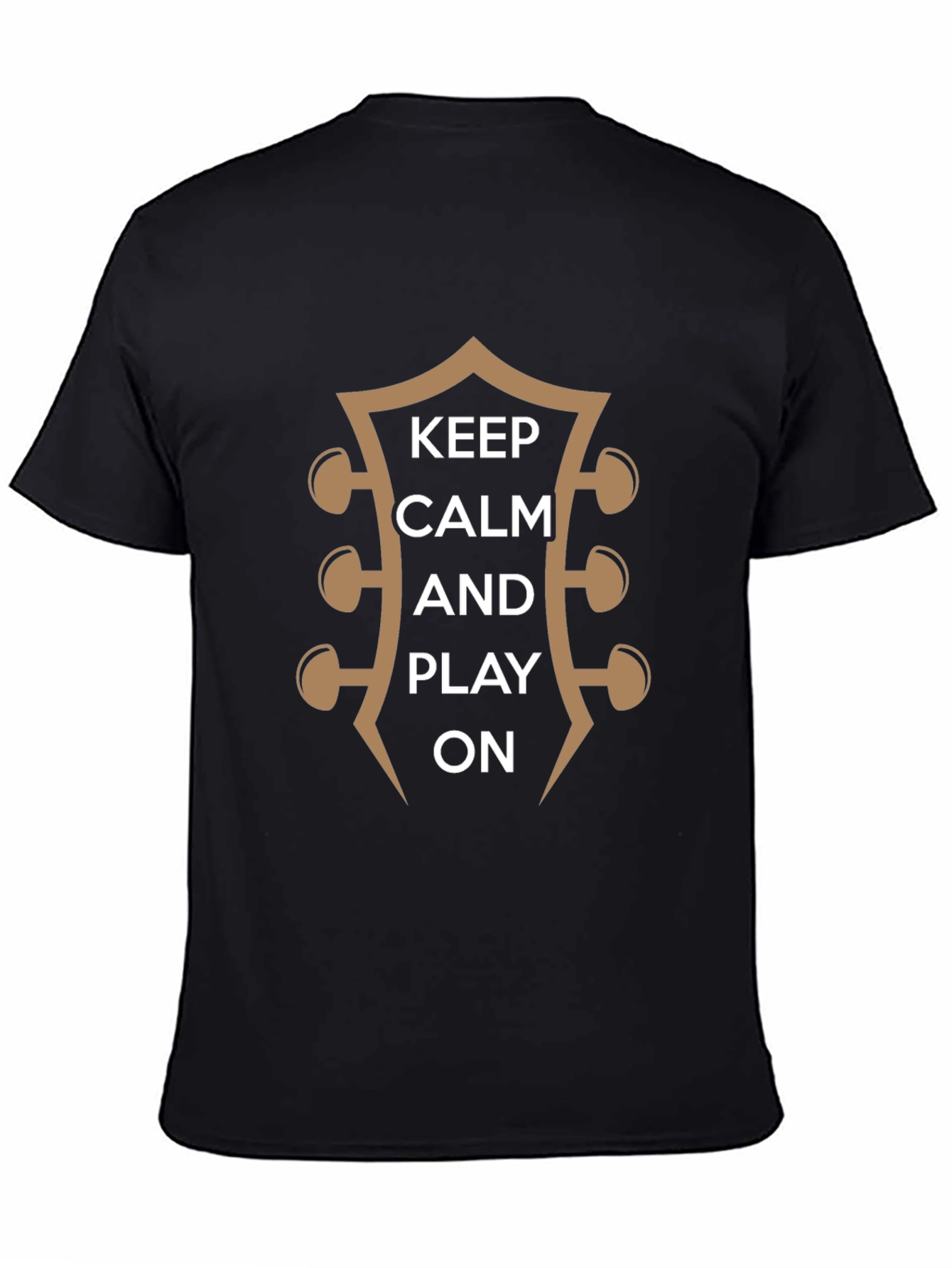 Keep Calm and Play On Guitar T-Shirt