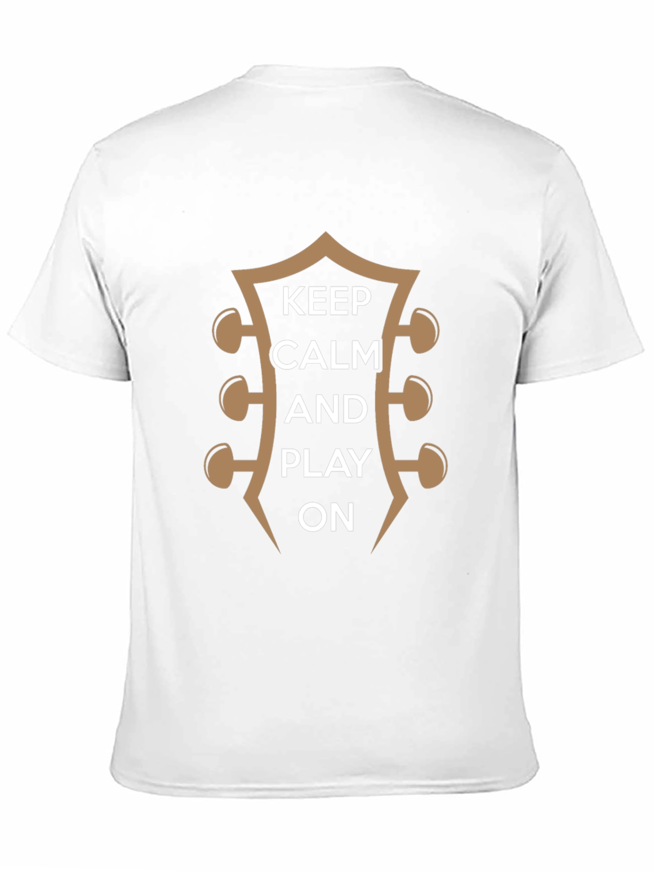 Keep Calm and Play On Guitar T-Shirt