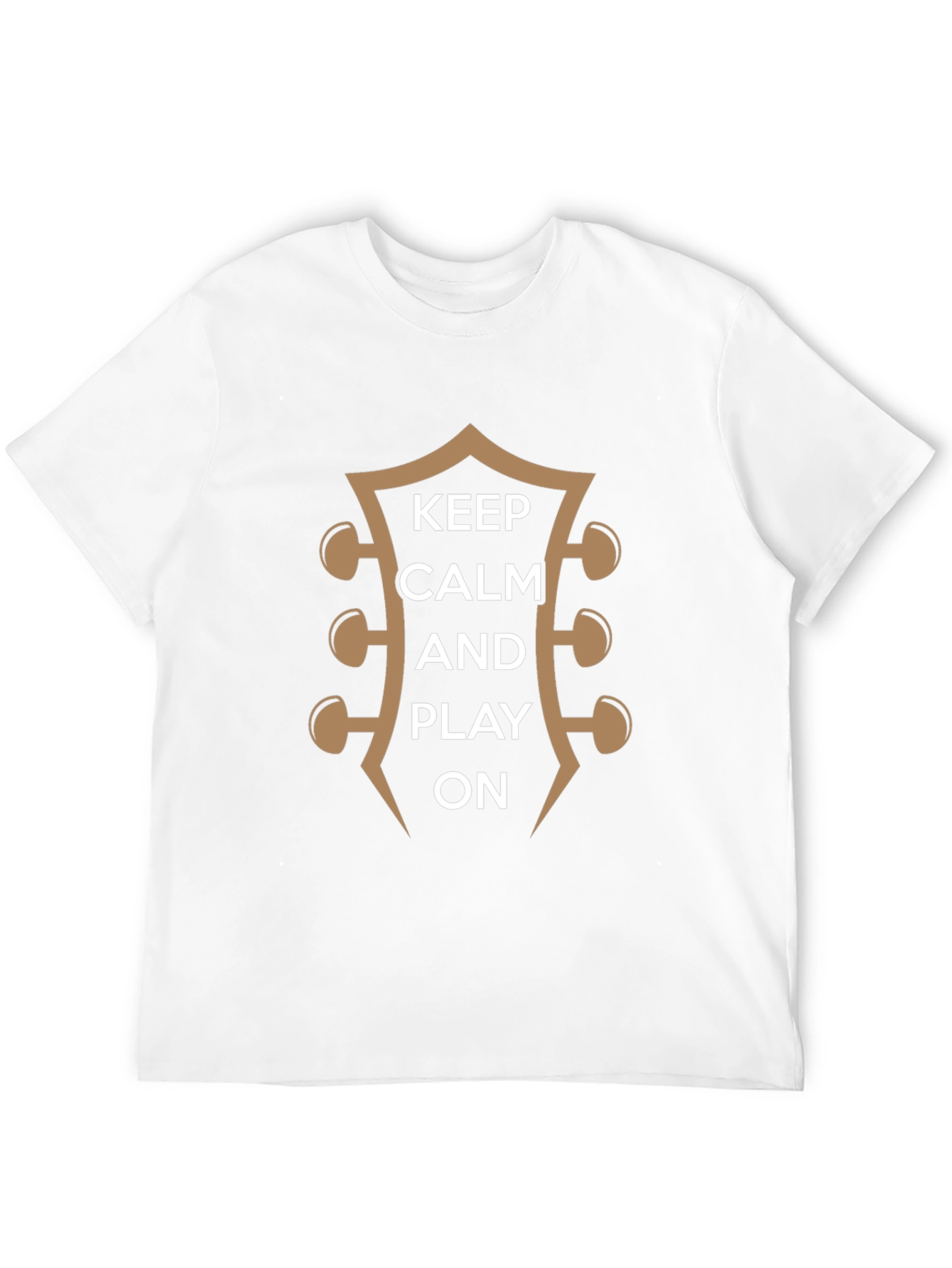 Keep Calm and Play On Guitar T-Shirt