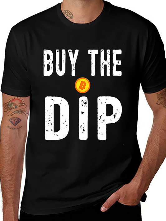 Buy the Dip Bitcoin Crypto Graphic T-Shirt