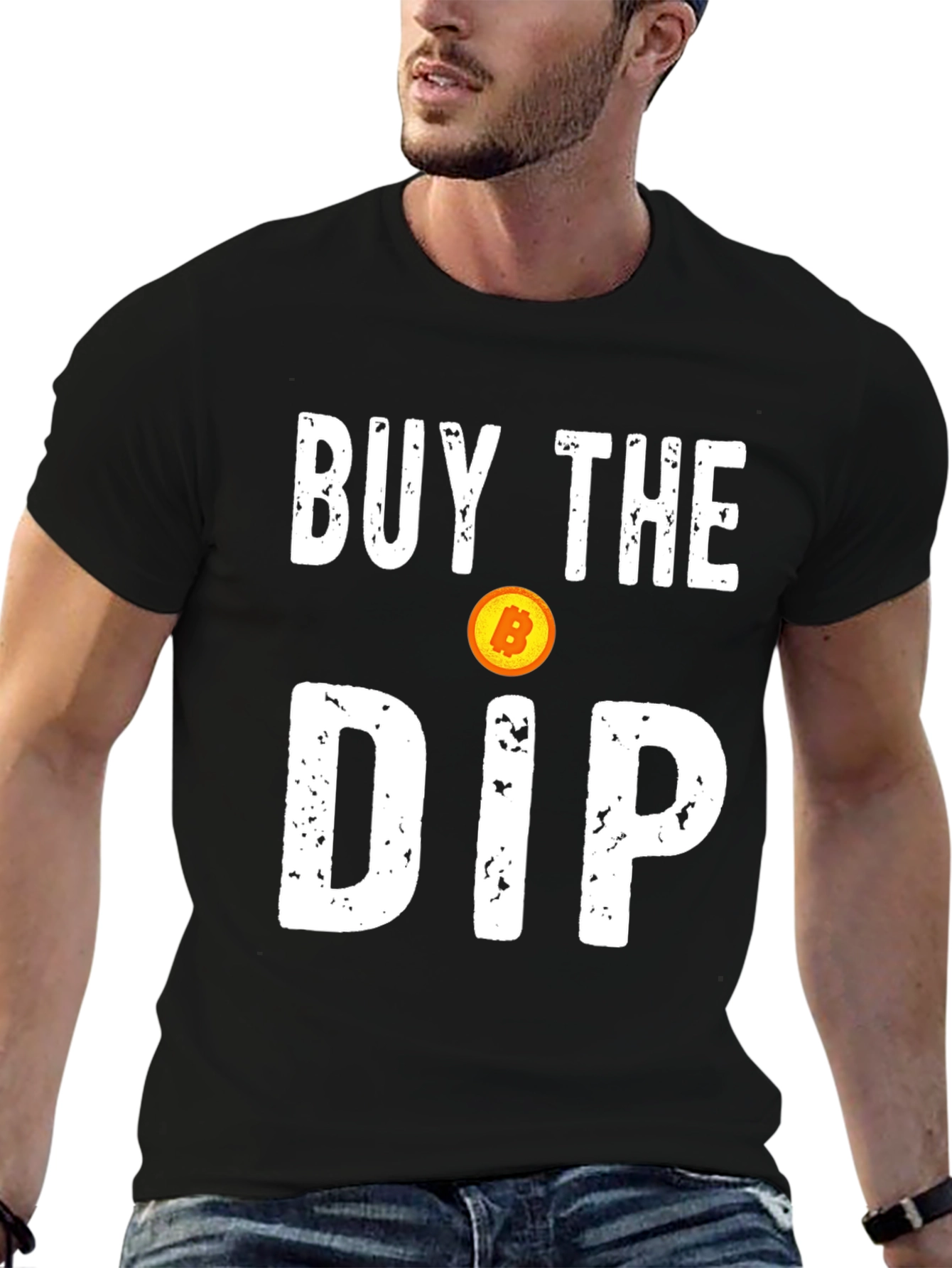 Buy the Dip Bitcoin Crypto Graphic T-Shirt