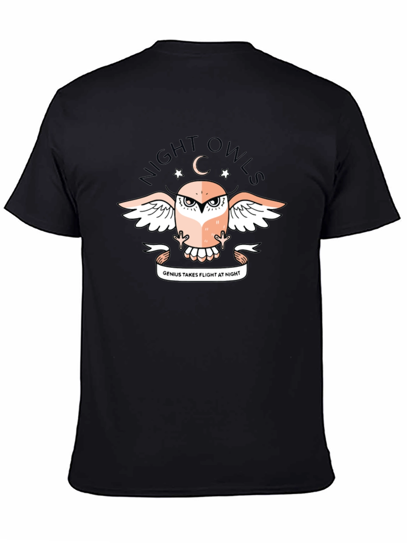Night Owls Graphic T-Shirt - Genius Takes Flight