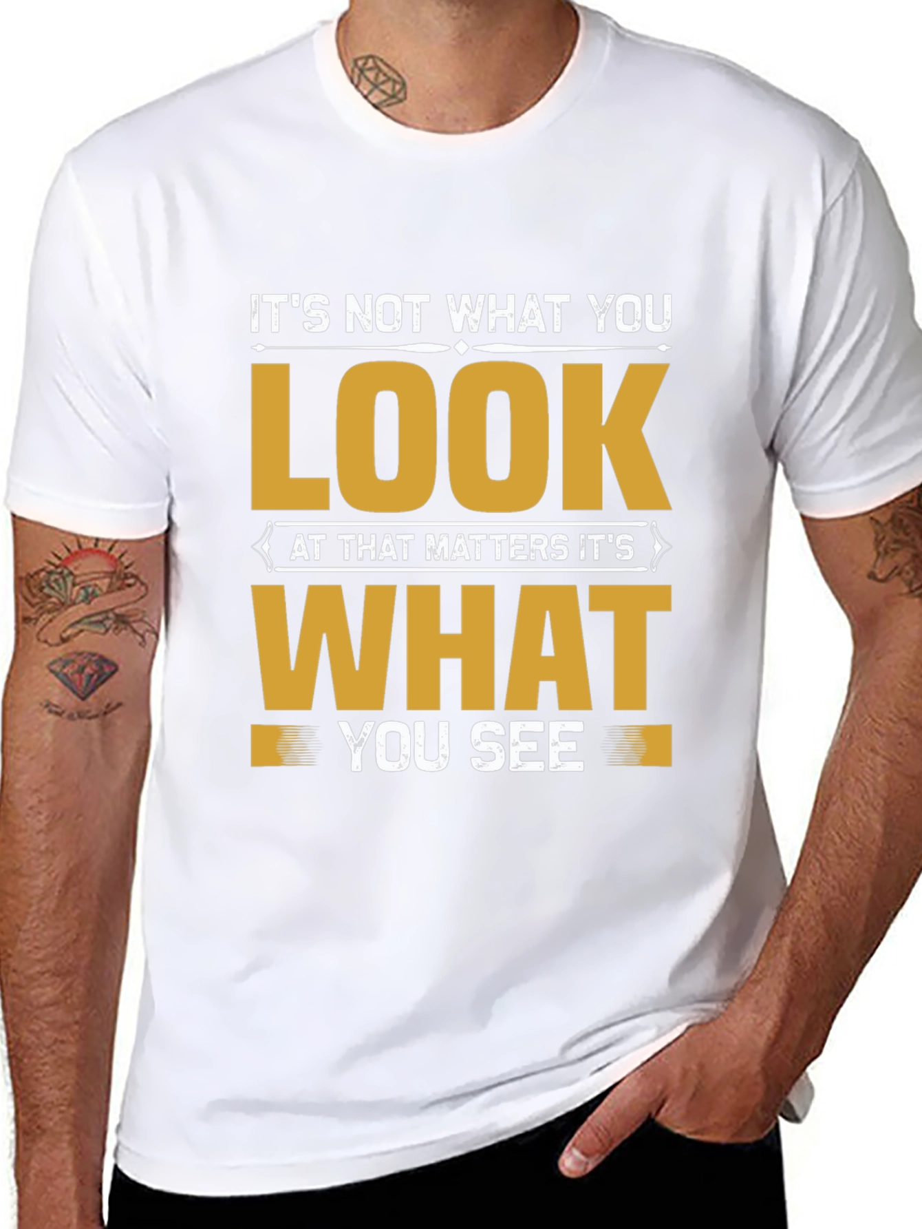 Motivational LOOK T-Shirt - See the Potential