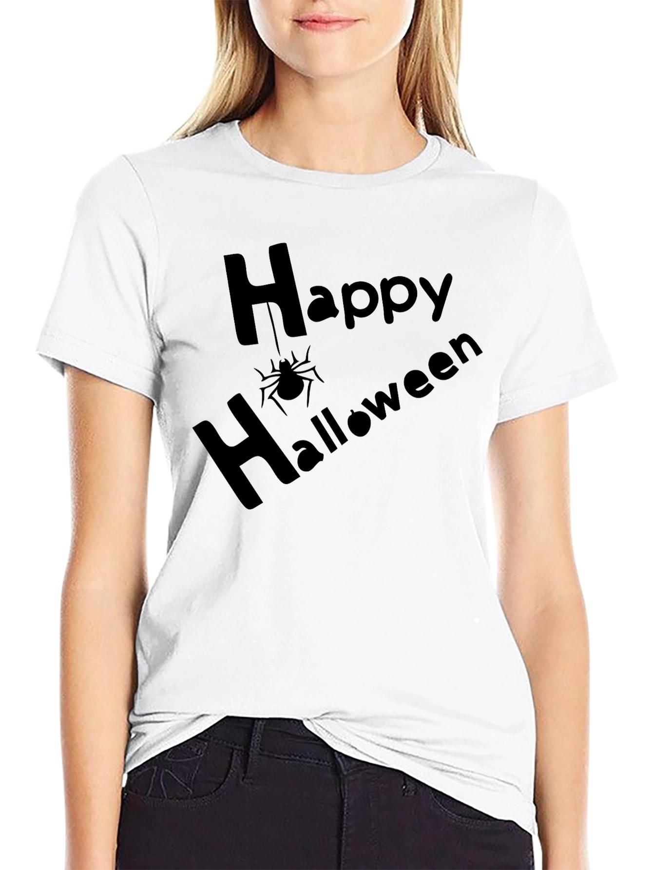 Happy Halloween Spider T-Shirt