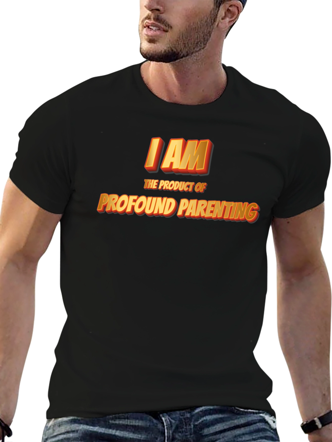 Profound Parenting Black T-Shirt