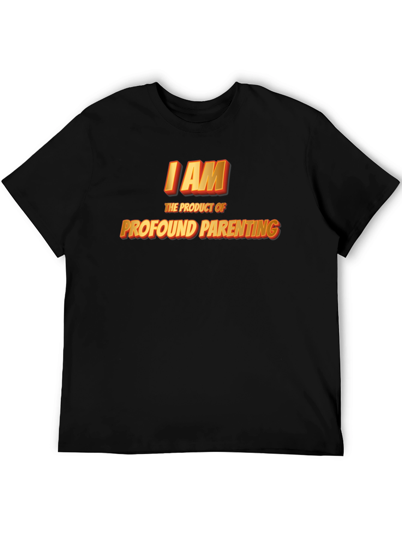 Profound Parenting Black T-Shirt