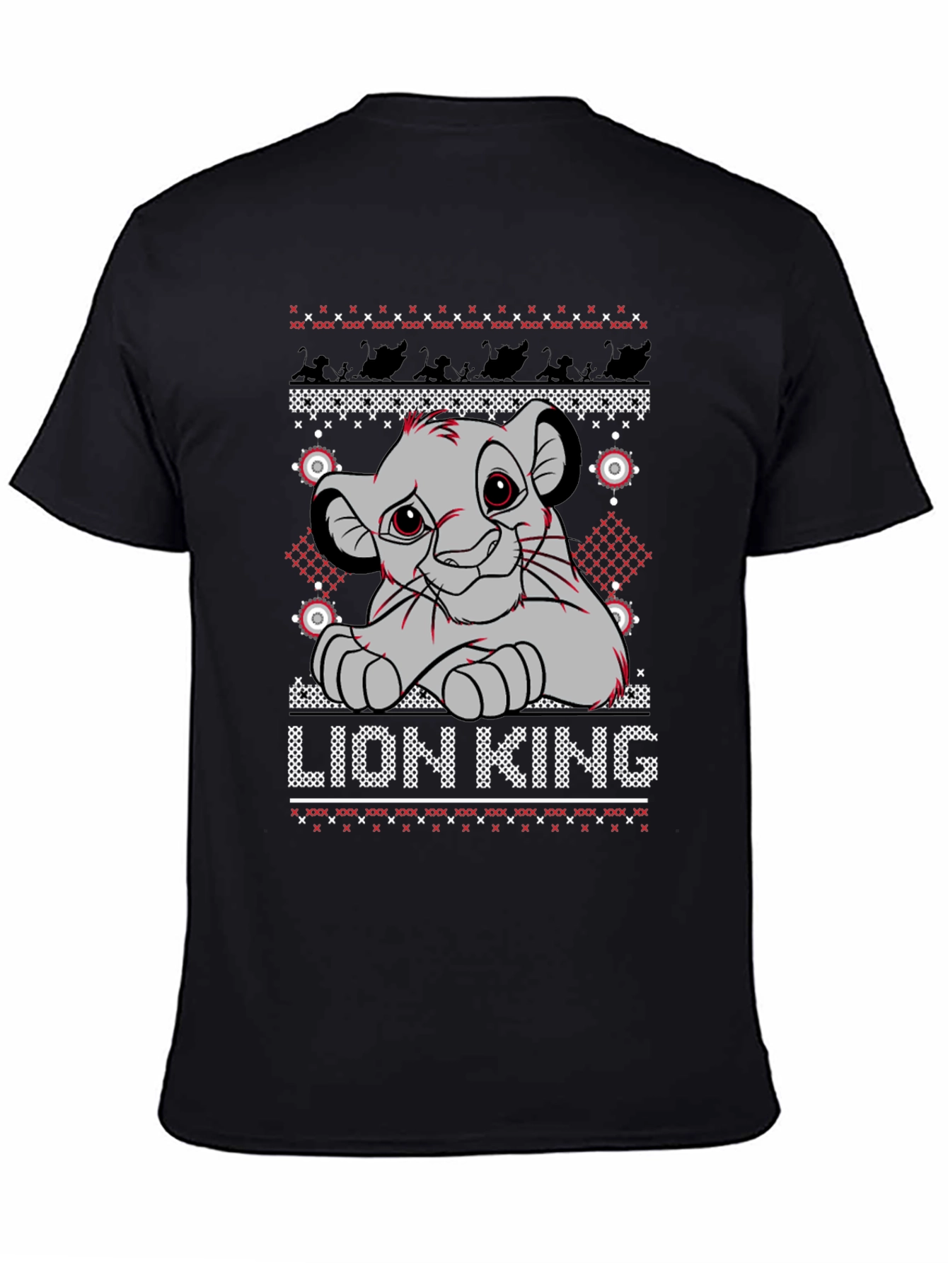 Lion King Simba Ugly Christmas Sweater T-Shirt