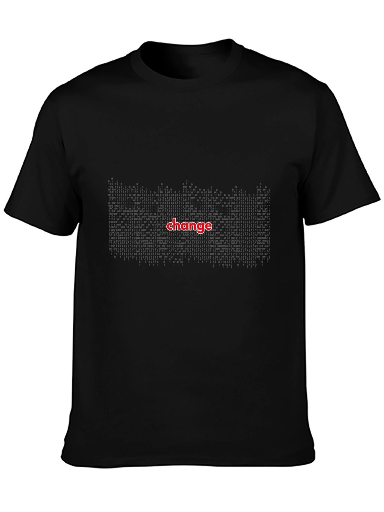 Classic Black Tee - Change Graphic