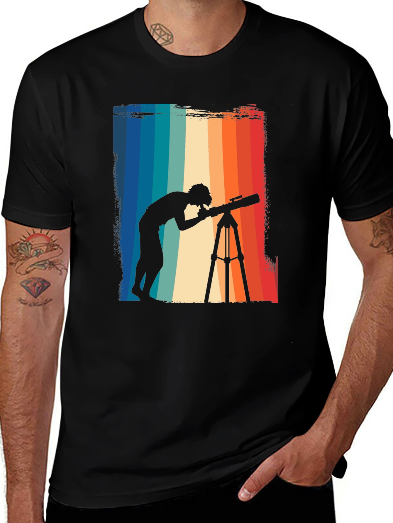 Retro Astronomer T-Shirt