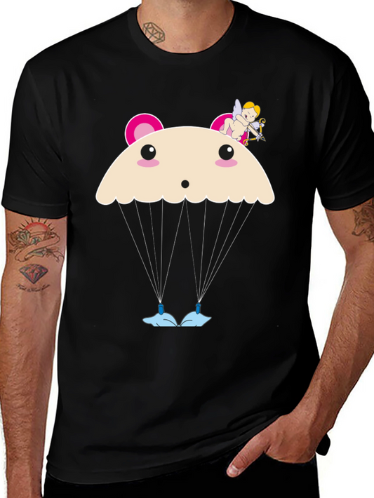 Cute Bear Parachute T-Shirt