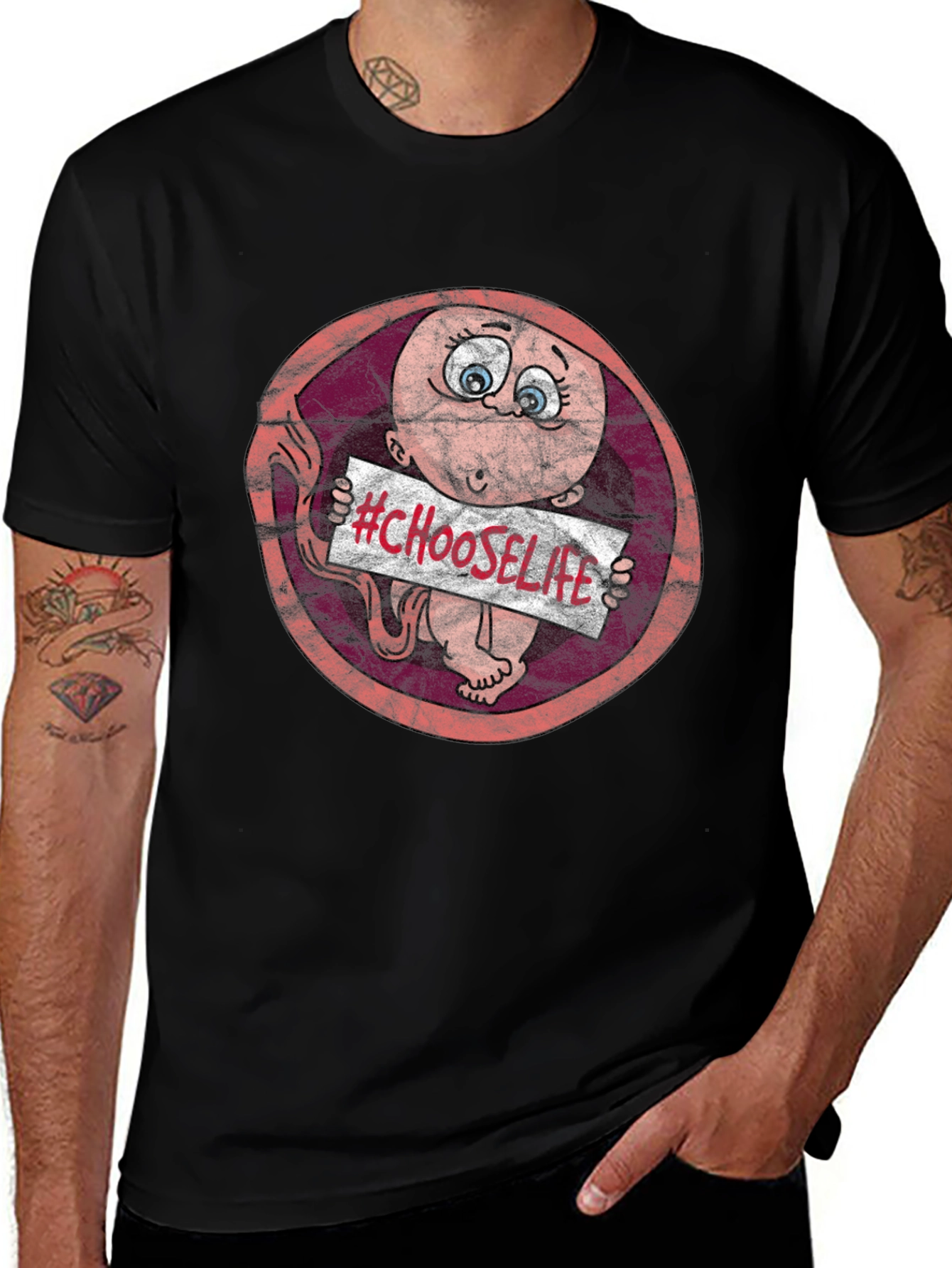 Choose Life Graphic T-Shirt