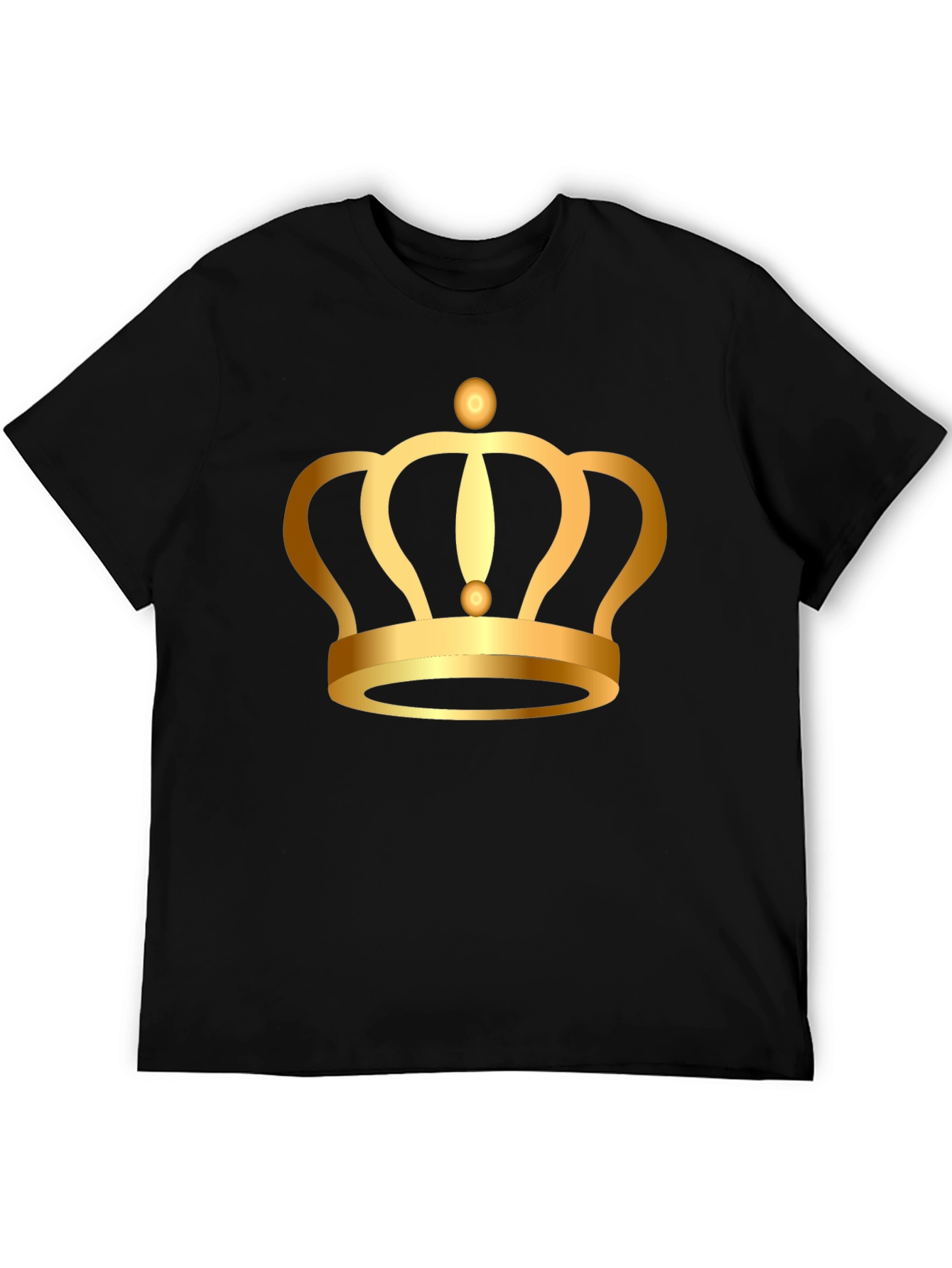 Golden Crown Graphic Tee - King Style