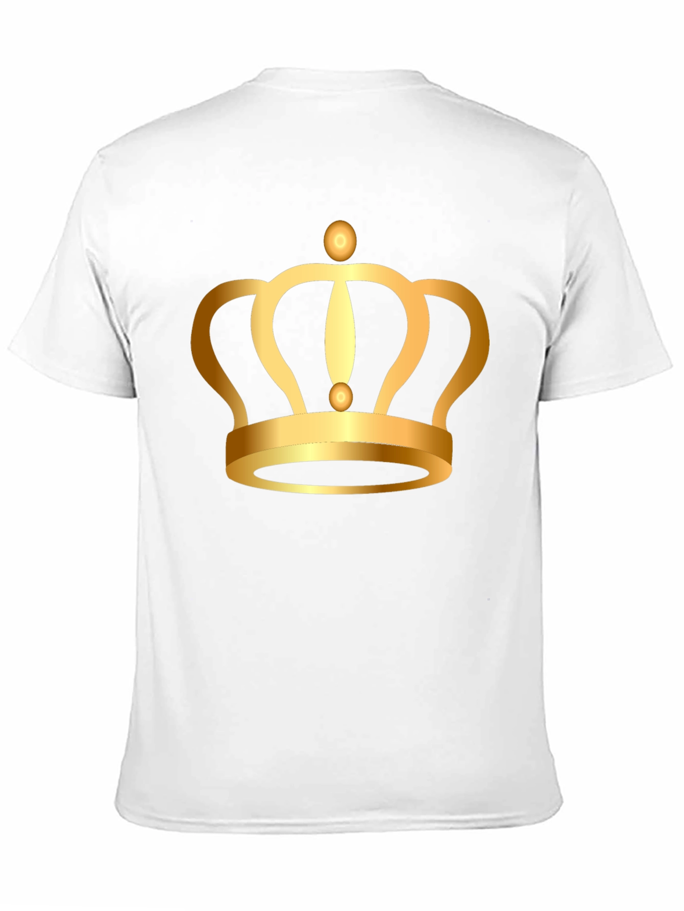Golden Crown Graphic Tee - King Style