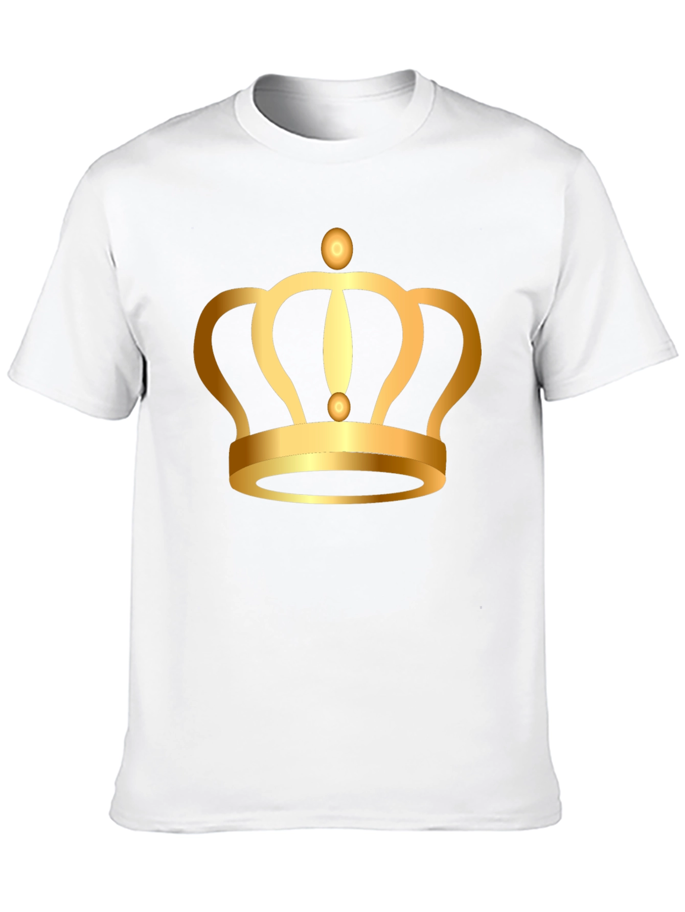 Golden Crown Graphic Tee - King Style
