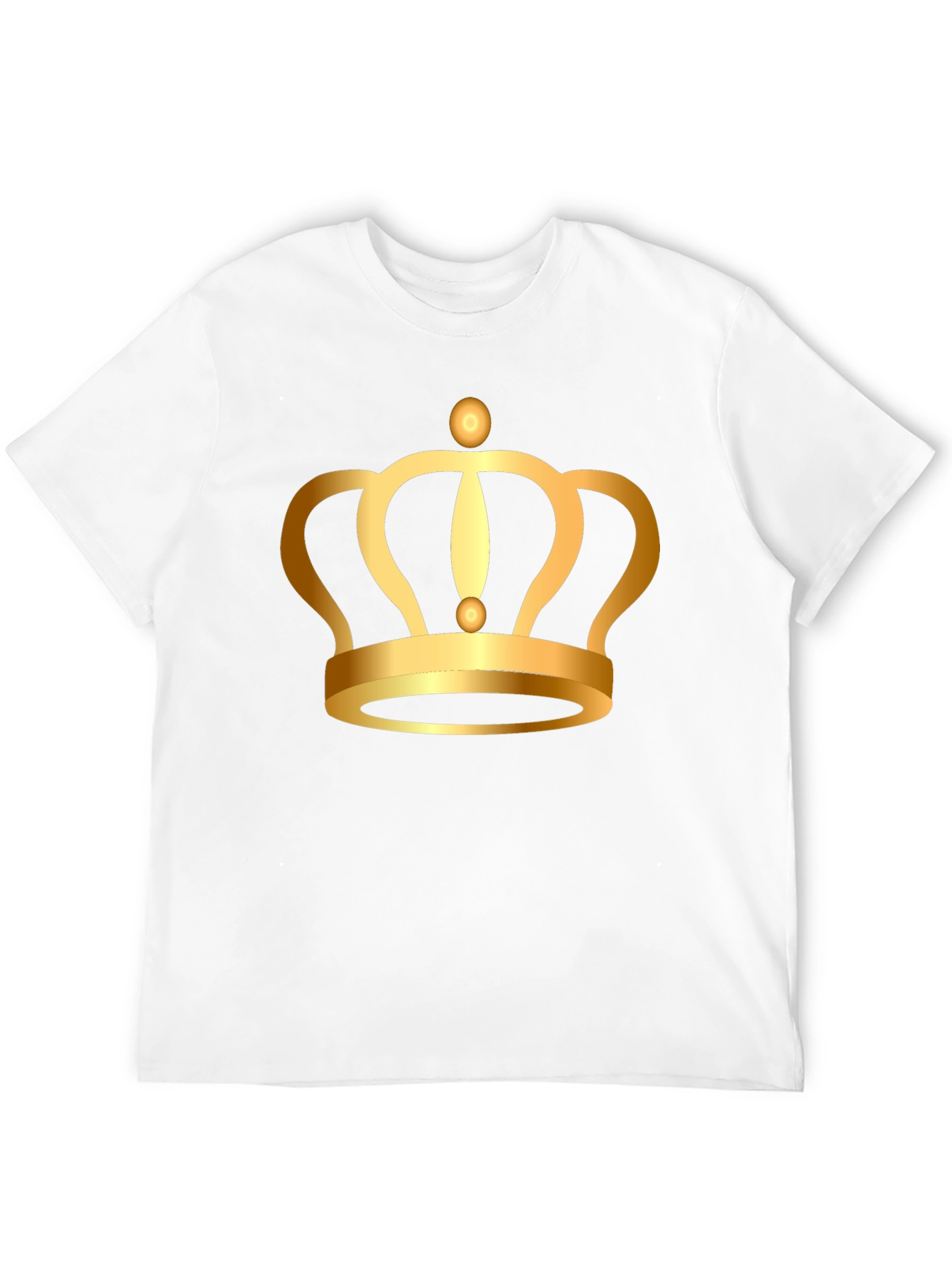 Golden Crown Graphic Tee - King Style