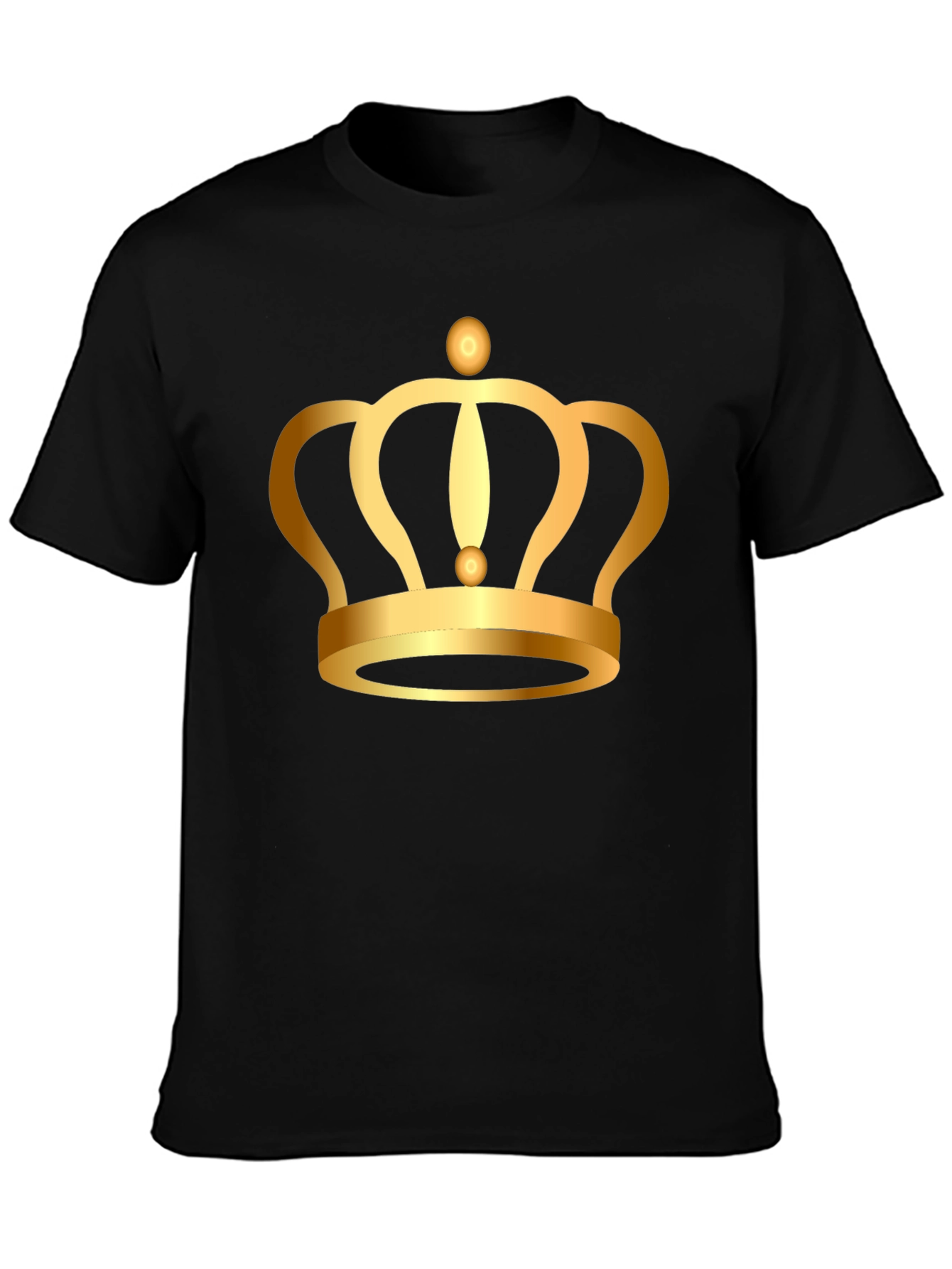 Golden Crown Graphic Tee - King Style