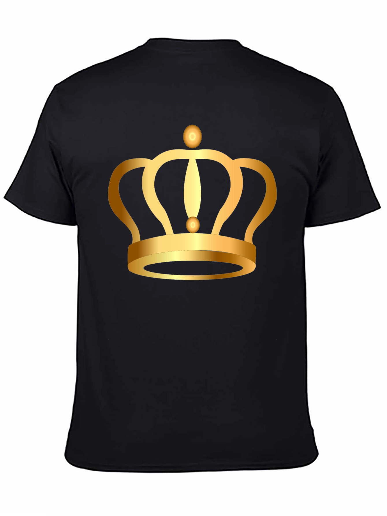 Golden Crown Graphic Tee - King Style