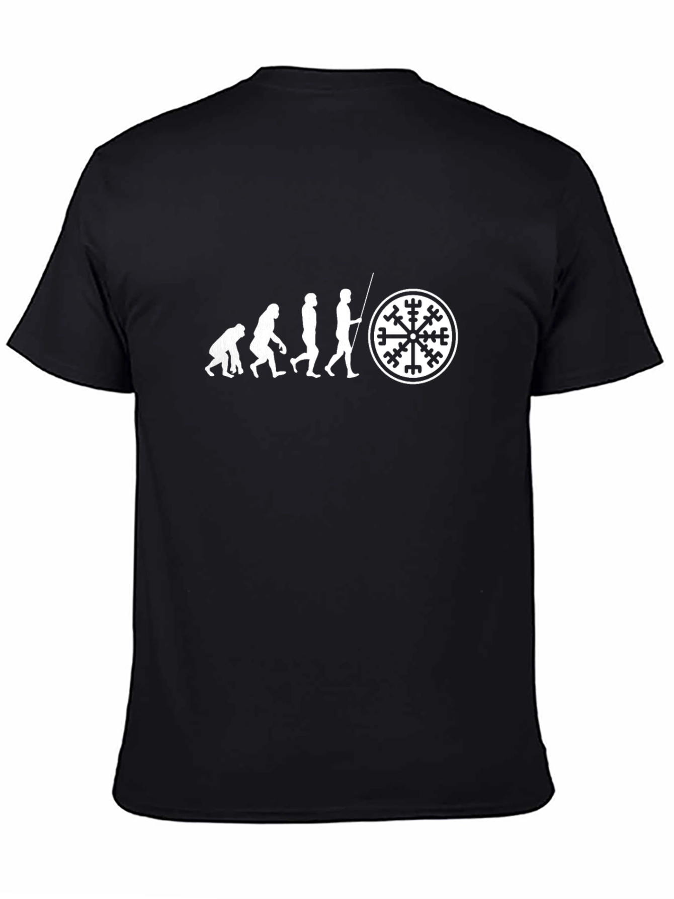 Evolution Viking Compass Black T-Shirt