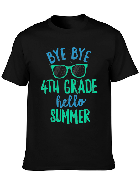 Bye Bye 4th Grade Hello Summer T-Shirt