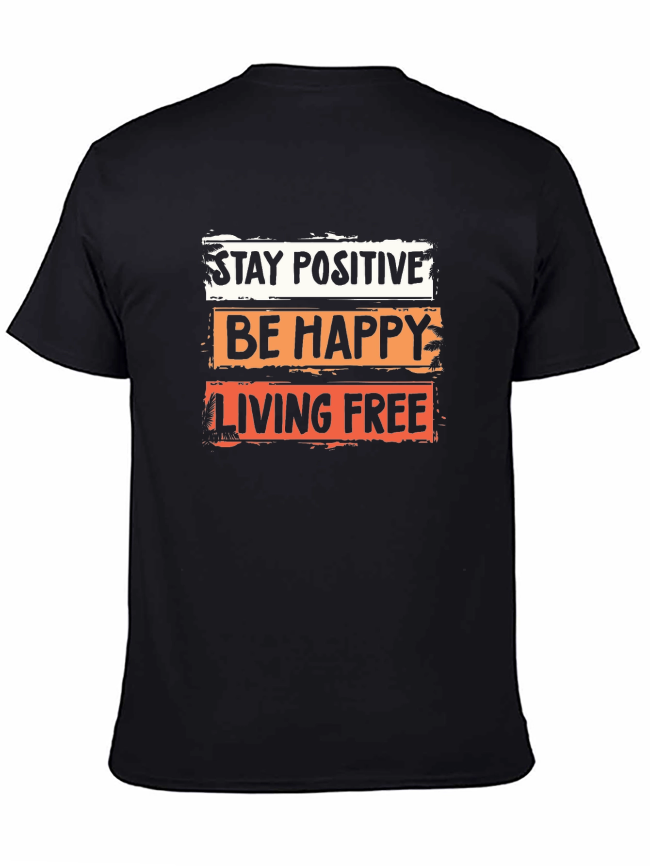 Positive Vibes Graphic Tee - Stay Happy & Free