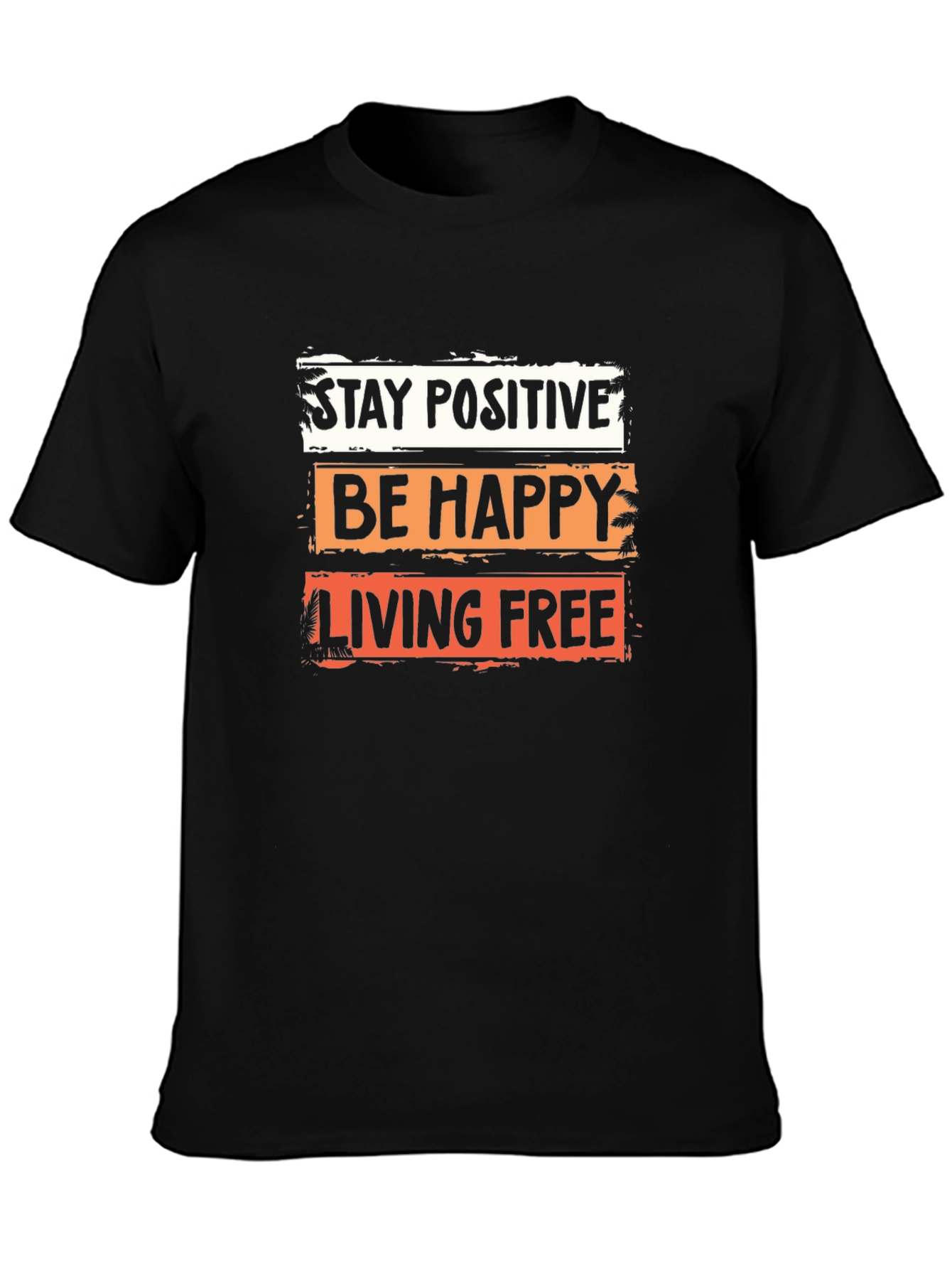 Positive Vibes Graphic Tee - Stay Happy & Free
