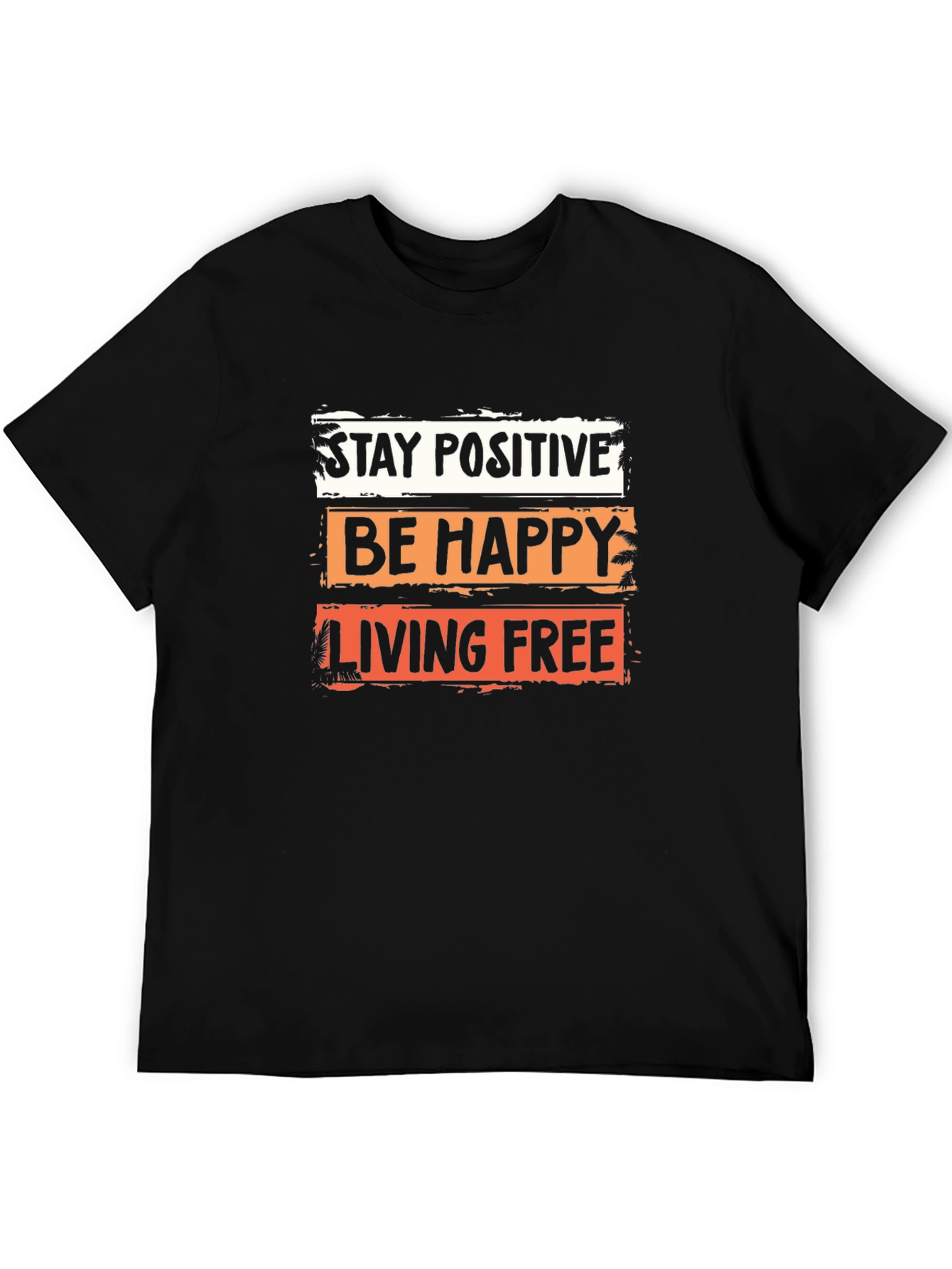 Positive Vibes Graphic Tee - Stay Happy & Free