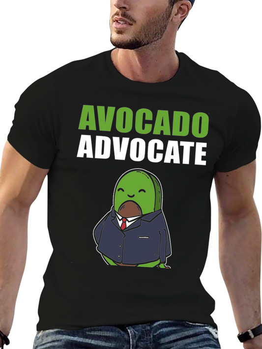 Avocado Advocate Graphic Tee - Stylish & Humorous T-Shirt