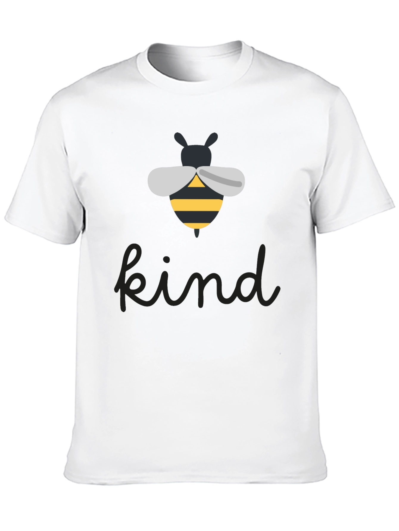 Bee Kind Graphic Tee - Unisex Black T-Shirt