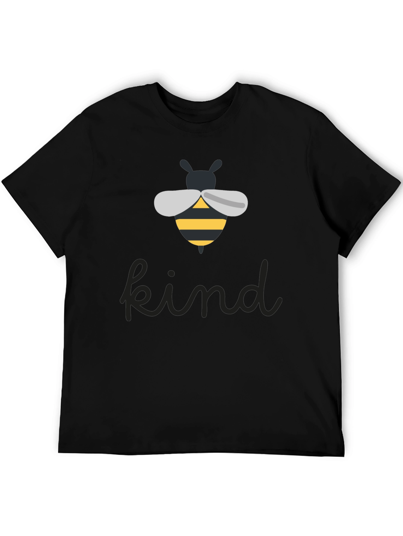 Bee Kind Graphic Tee - Unisex Black T-Shirt