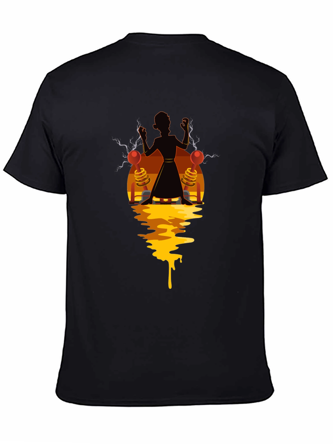 Mad Scientist T-Shirt - Electrifying Design!
