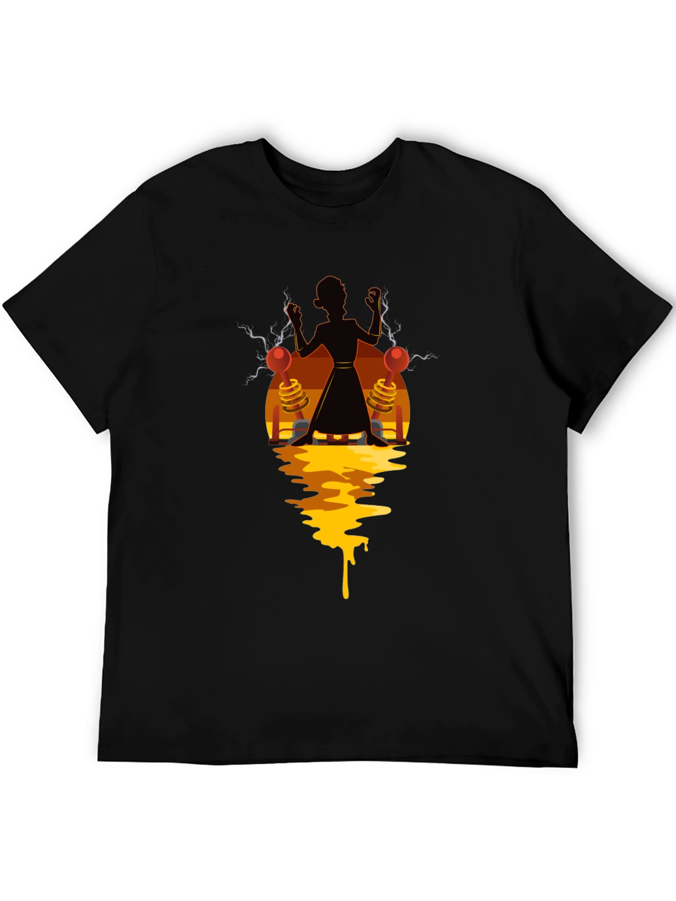 Mad Scientist T-Shirt - Electrifying Design!