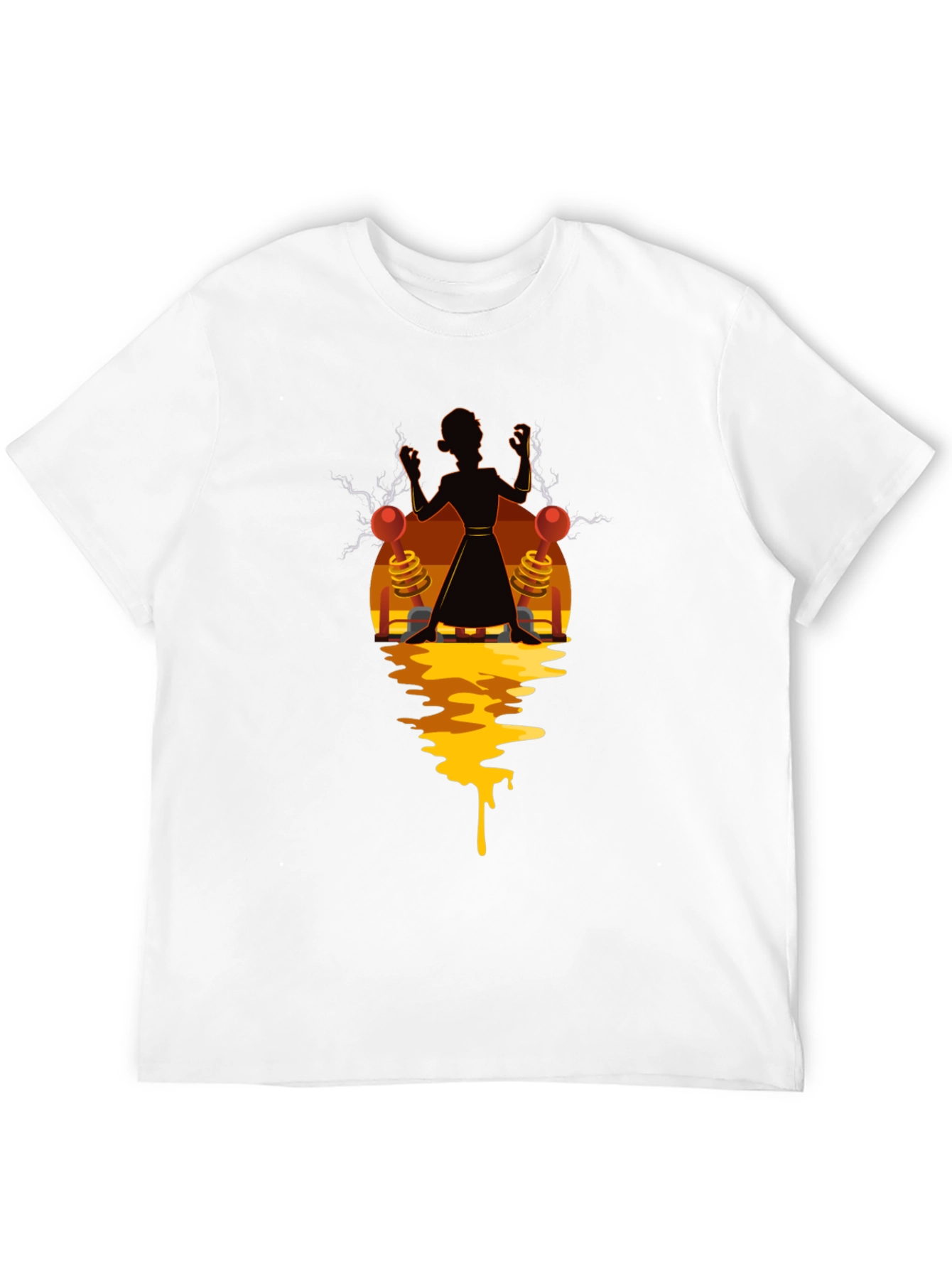 Mad Scientist T-Shirt - Electrifying Design!