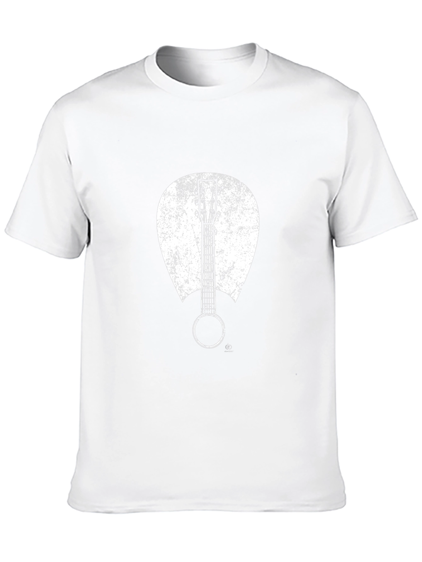Banjo Graphic T-Shirt - Black Cotton Blend