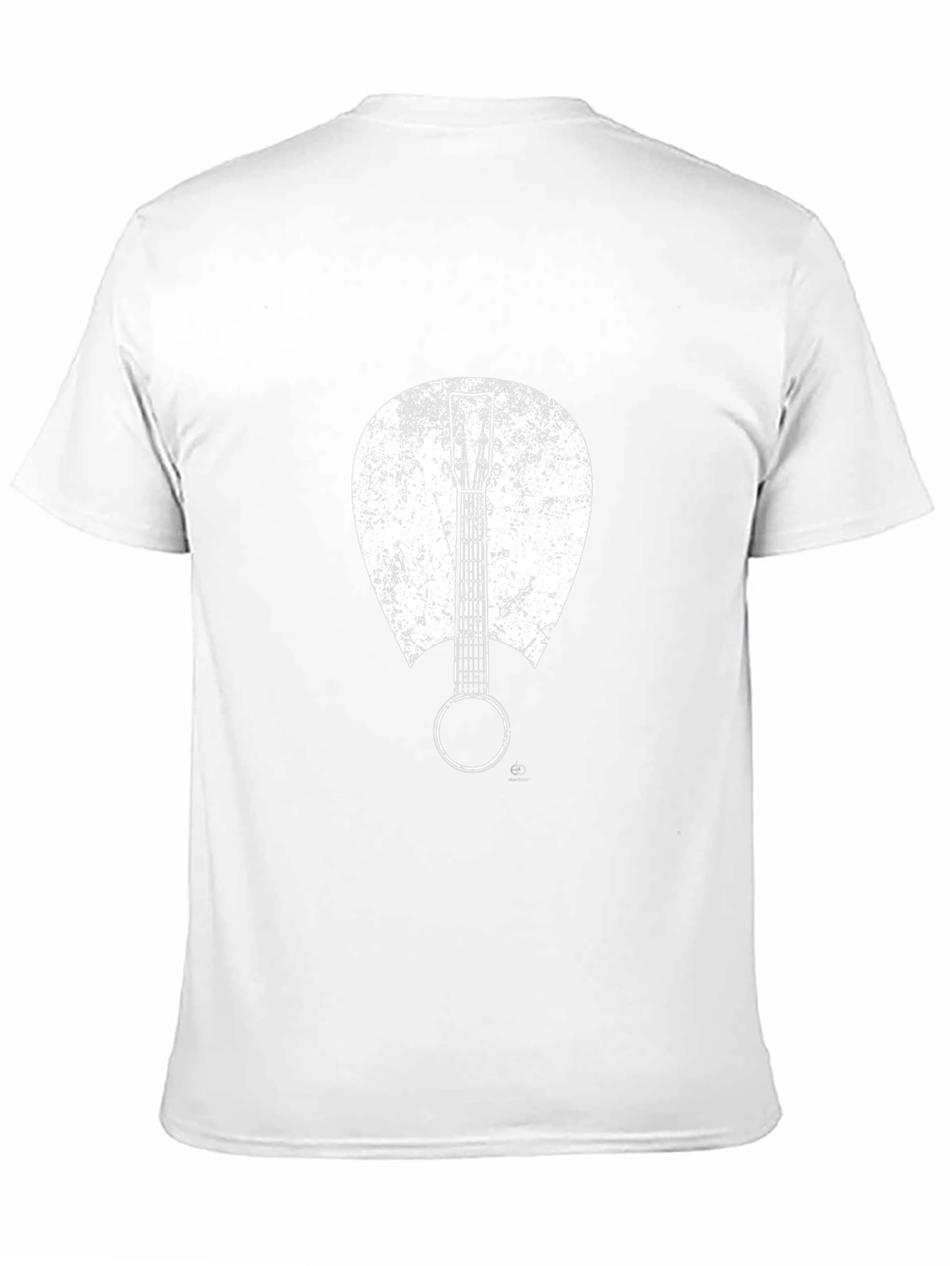 Banjo Graphic T-Shirt - Black Cotton Blend