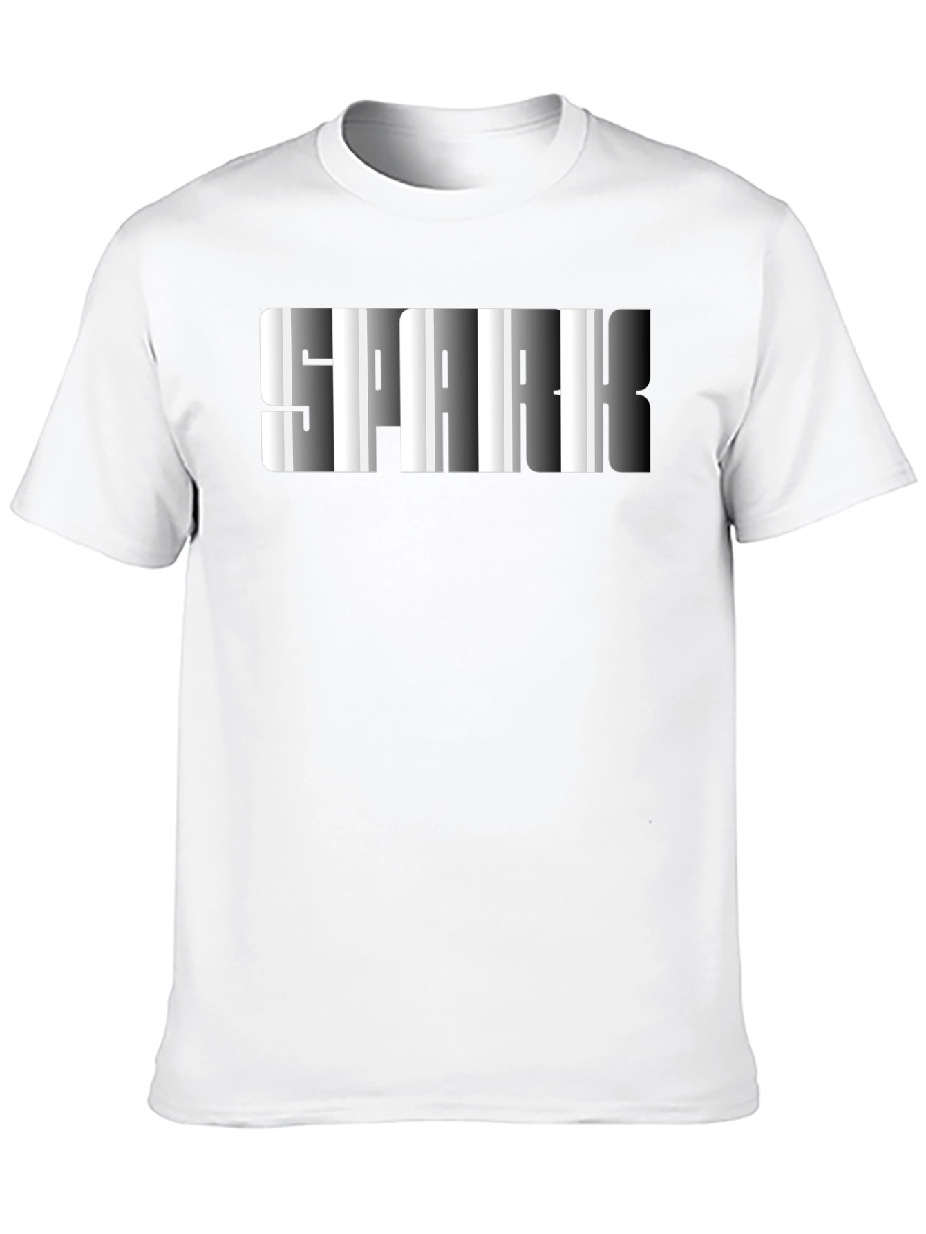 SPARK Graphic Mens Black T-Shirt