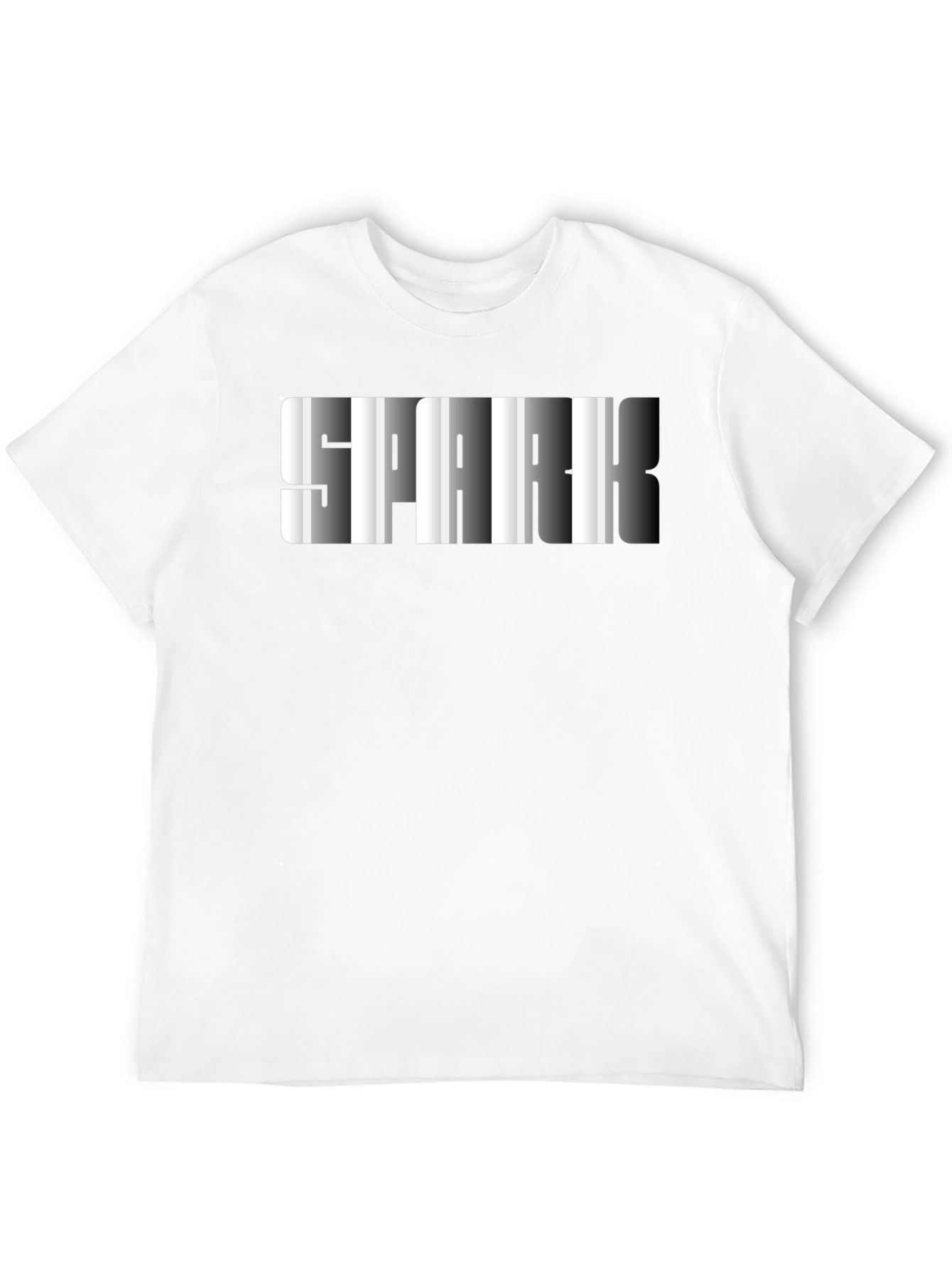 SPARK Graphic Mens Black T-Shirt