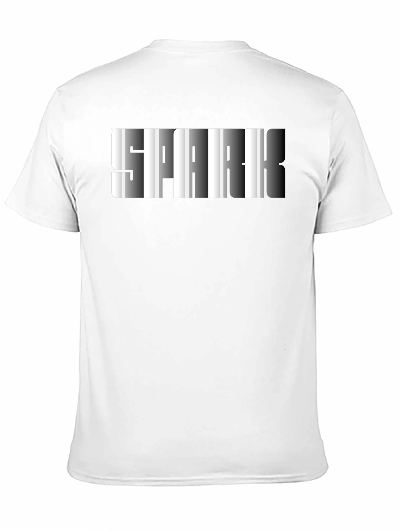 SPARK Graphic Mens Black T-Shirt