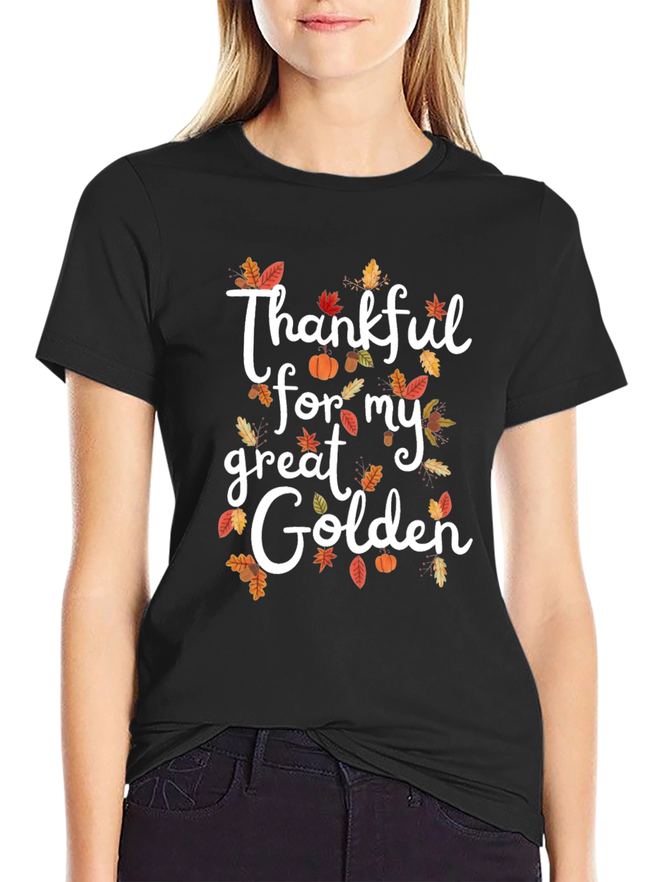 Thankful for My Great Golden Fall T-Shirt