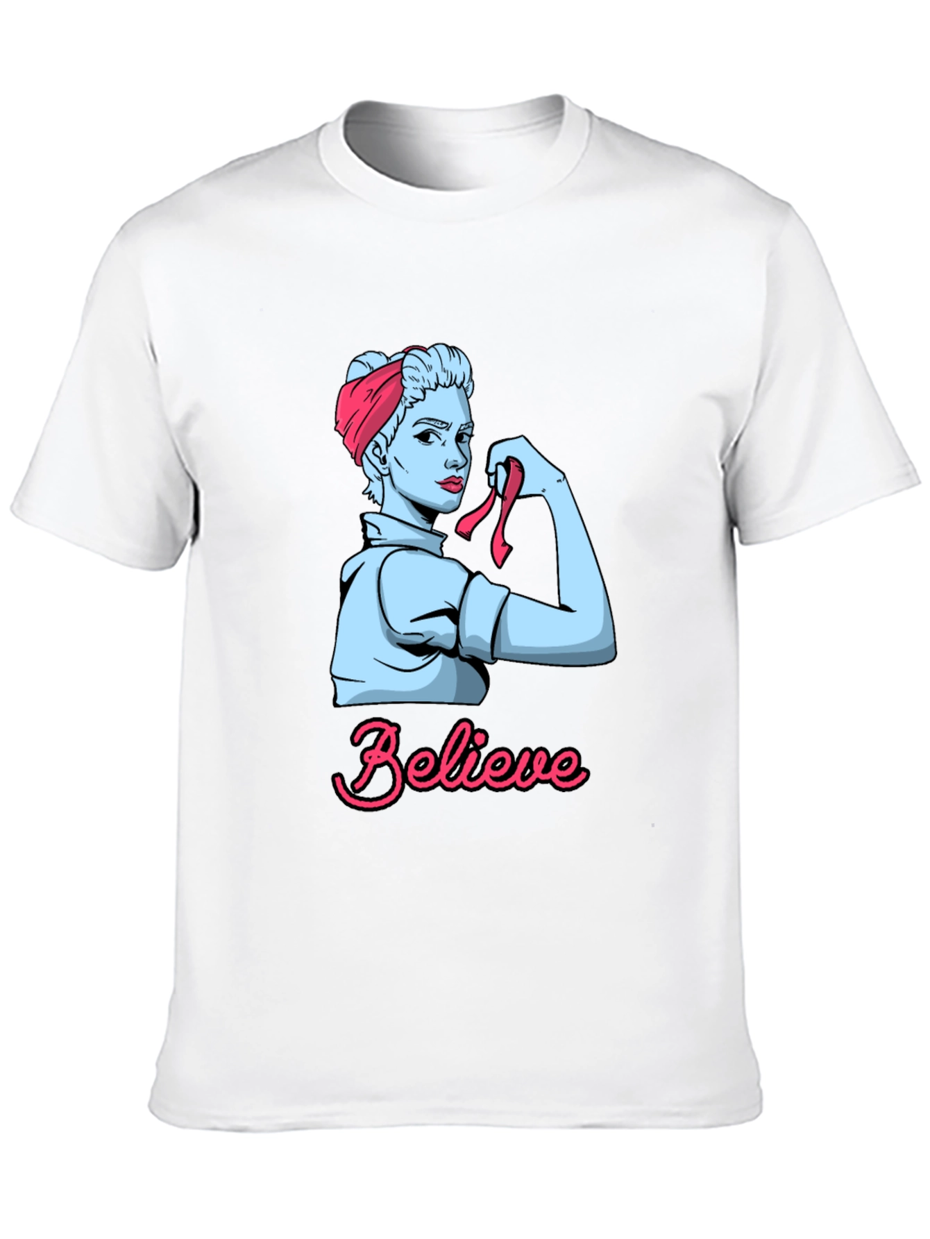 Believe Rosie the Riveter Graphic T-Shirt