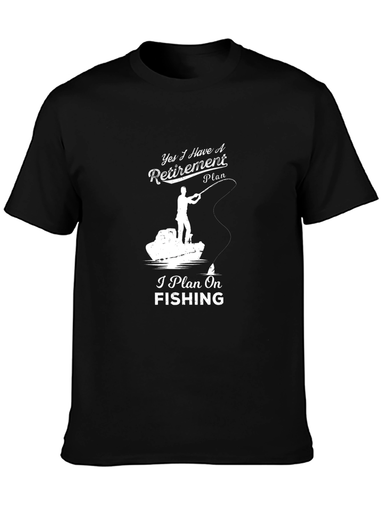 Fishing Retirement Plan T-Shirt