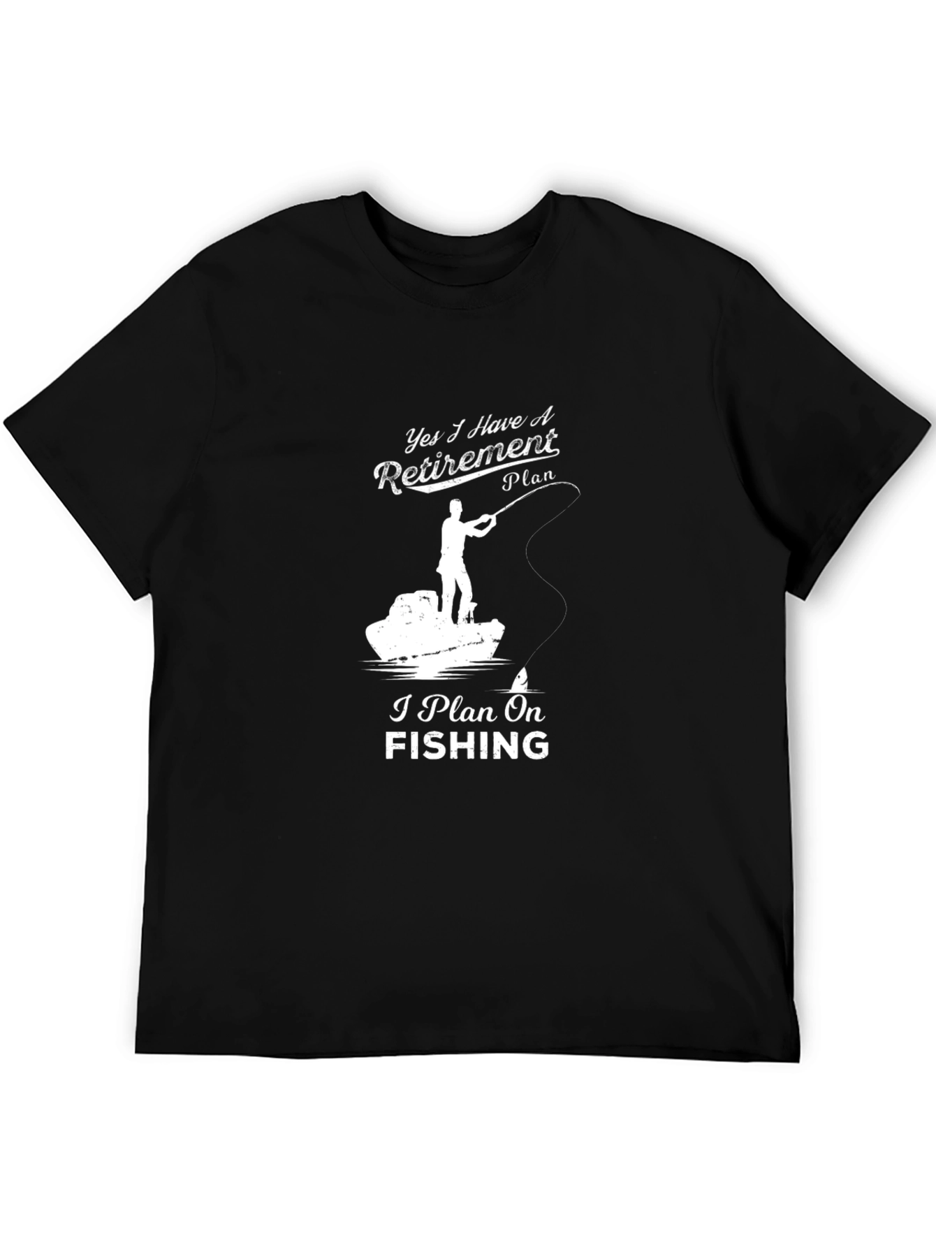 Fishing Retirement Plan T-Shirt
