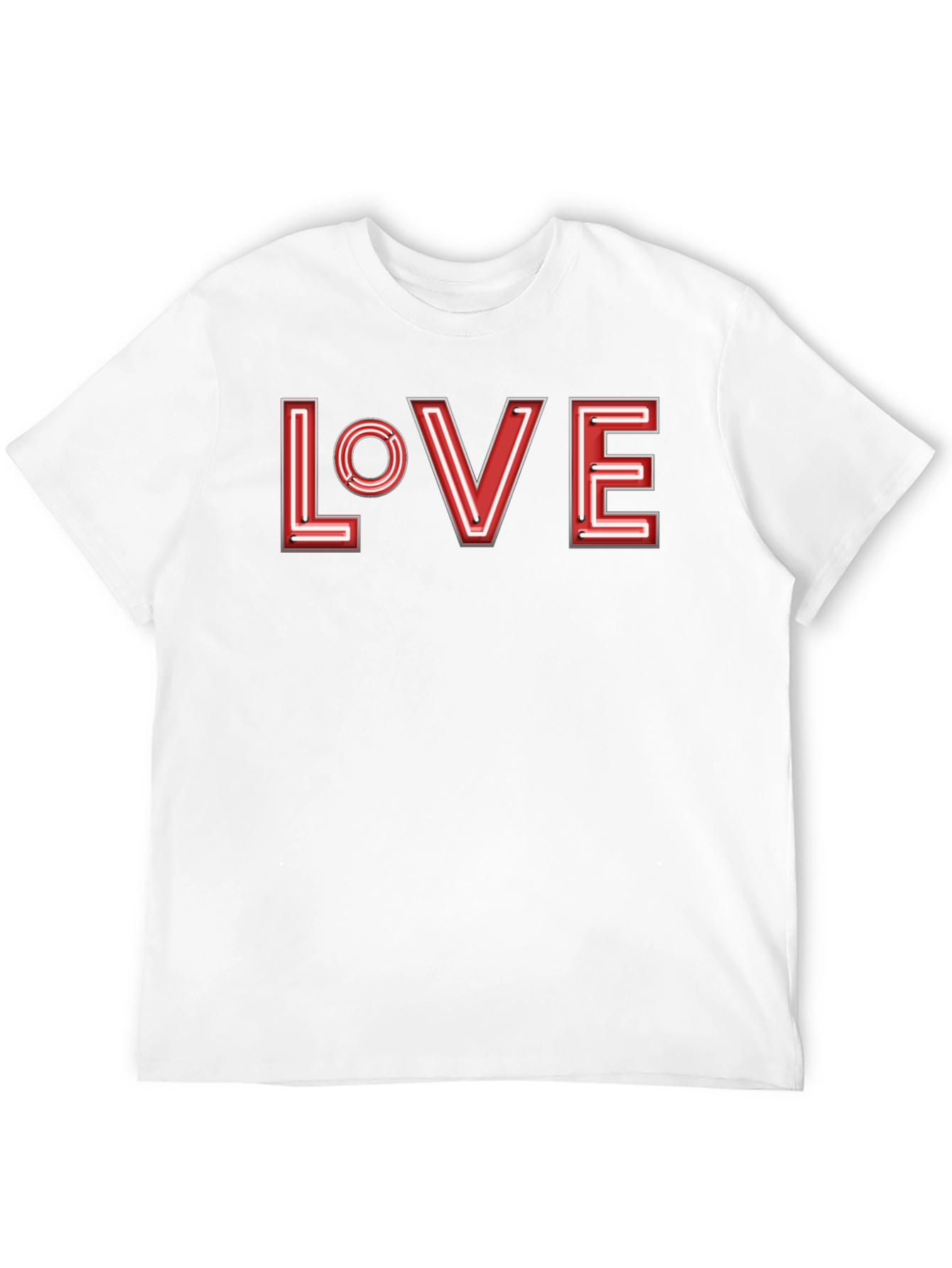 Neon LOVE Graphic Tee - Stylish & Comfy