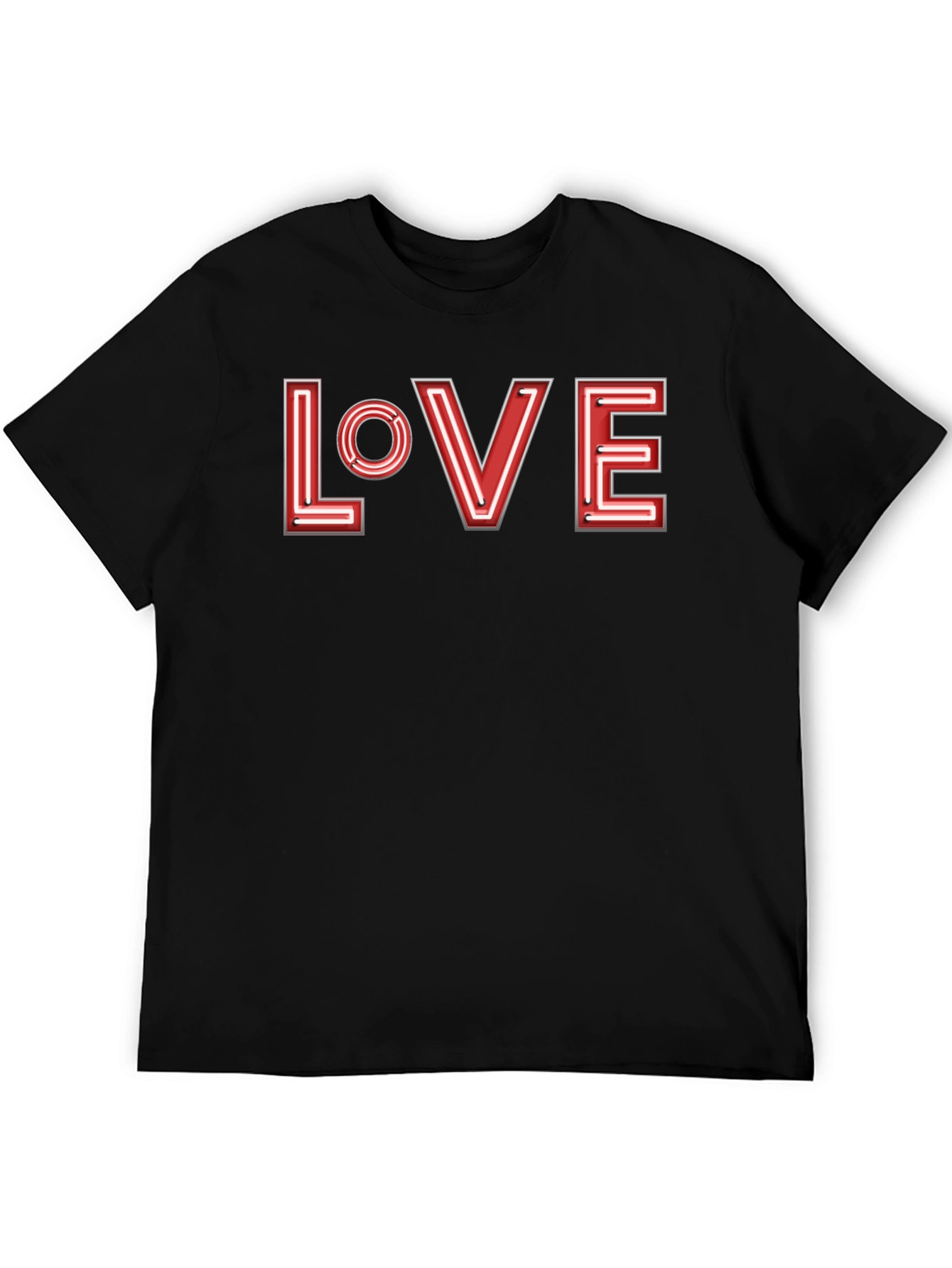 Neon LOVE Graphic Tee - Stylish & Comfy