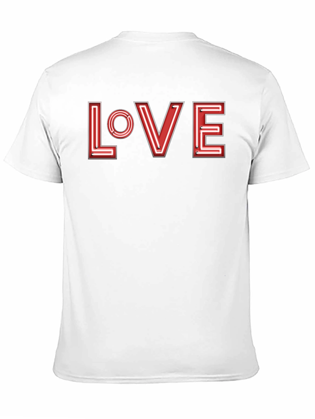 Neon LOVE Graphic Tee - Stylish & Comfy
