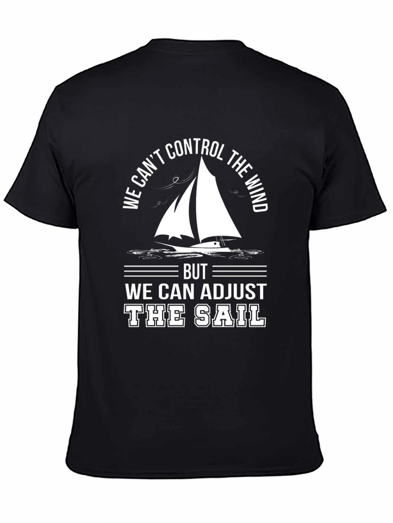 Sailing Wisdom Graphic Tee - Adjust the Sail