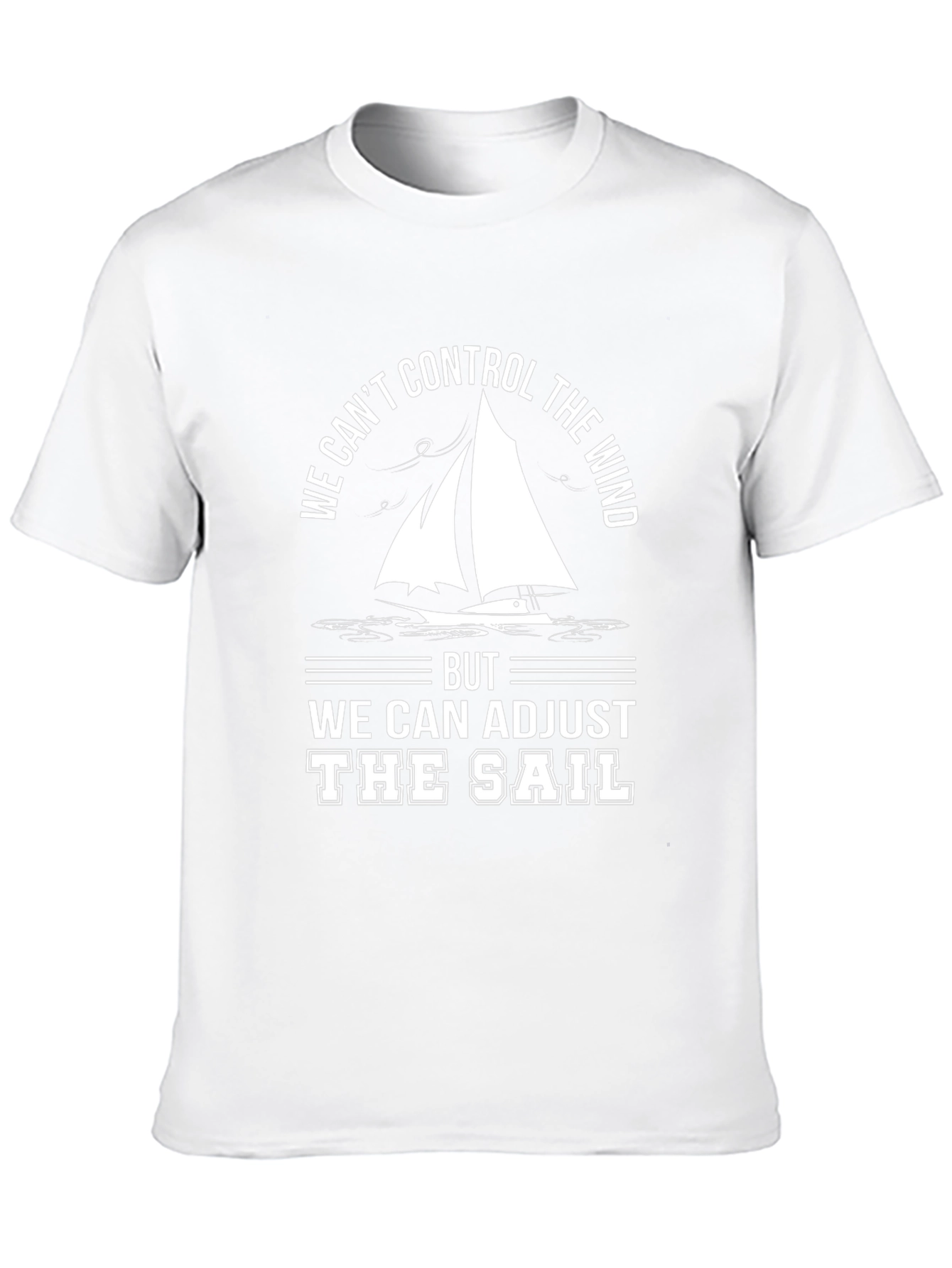 Sailing Wisdom Graphic Tee - Adjust the Sail