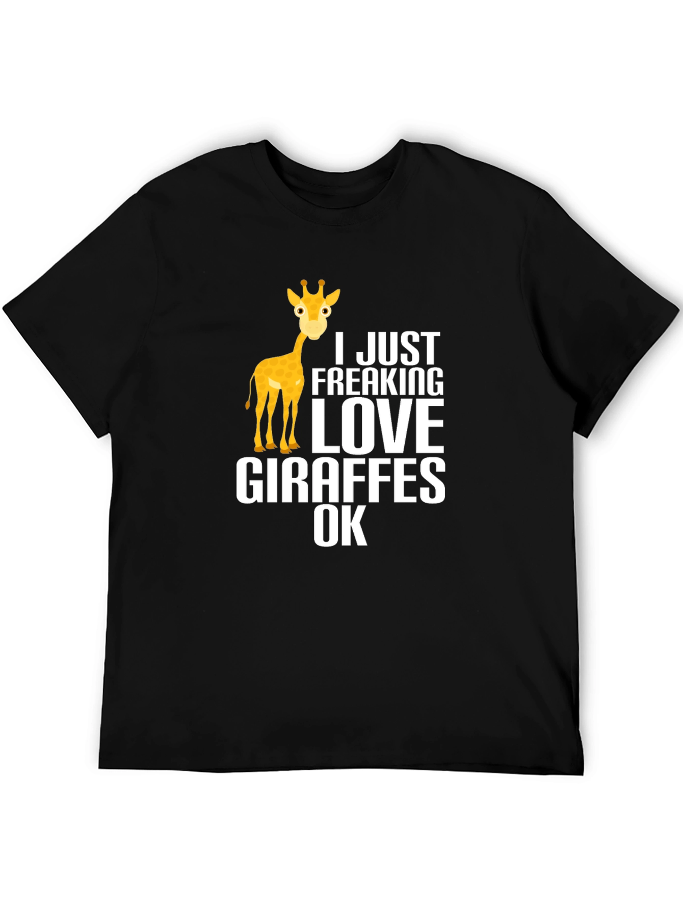 I Love Giraffes Graphic T-Shirt
